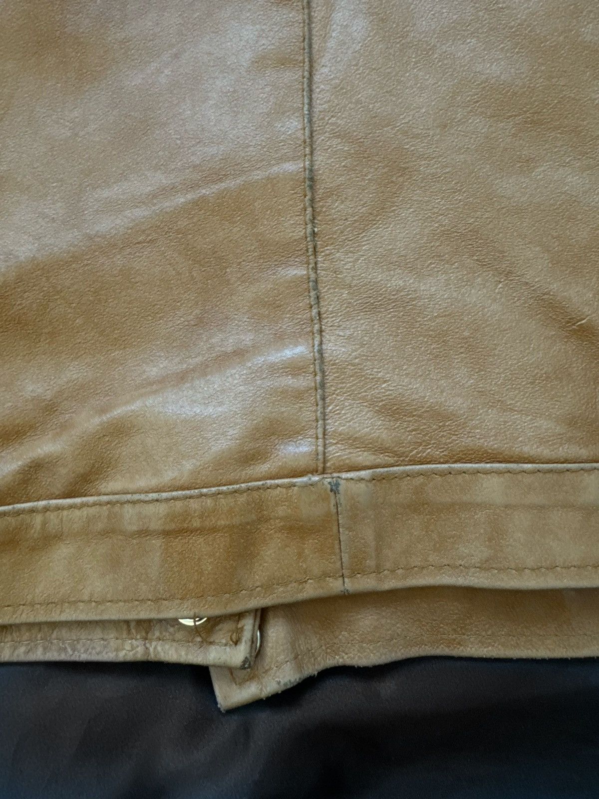 Vintage Amazing leather avant-garde distressed jacket Size M / US 6-8 / IT 42-44 - 6 Thumbnail
