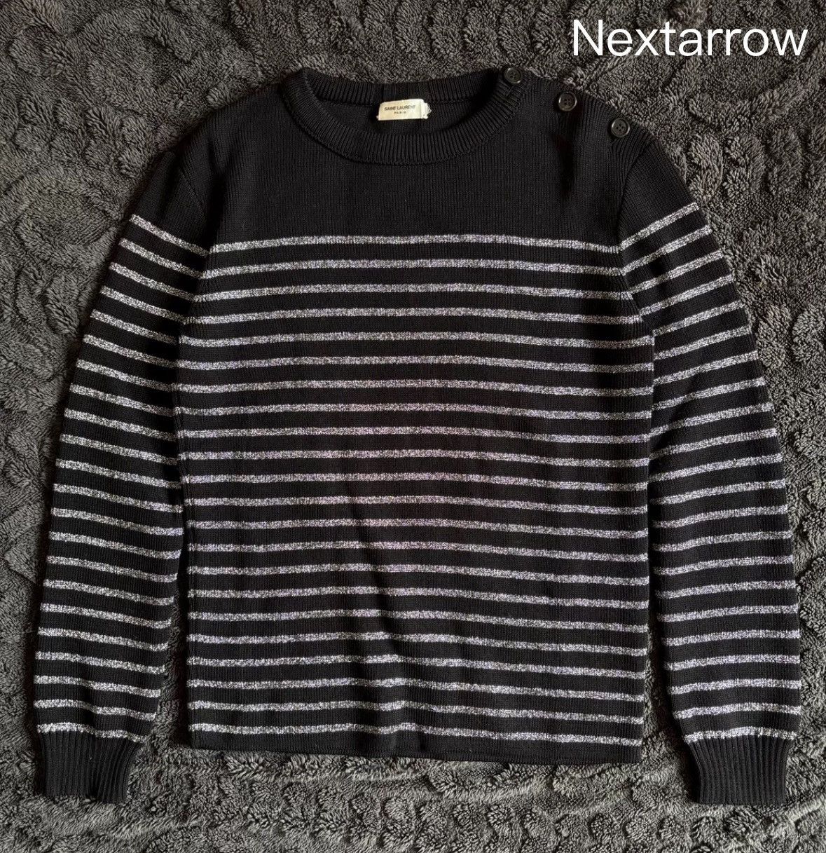 Saint Laurent Paris × Yves Saint Laurent Saint Laurent Knitted Sweater2412-Nextarrow Size US M / EU 48-50 / 2 - 1 Thumbnail