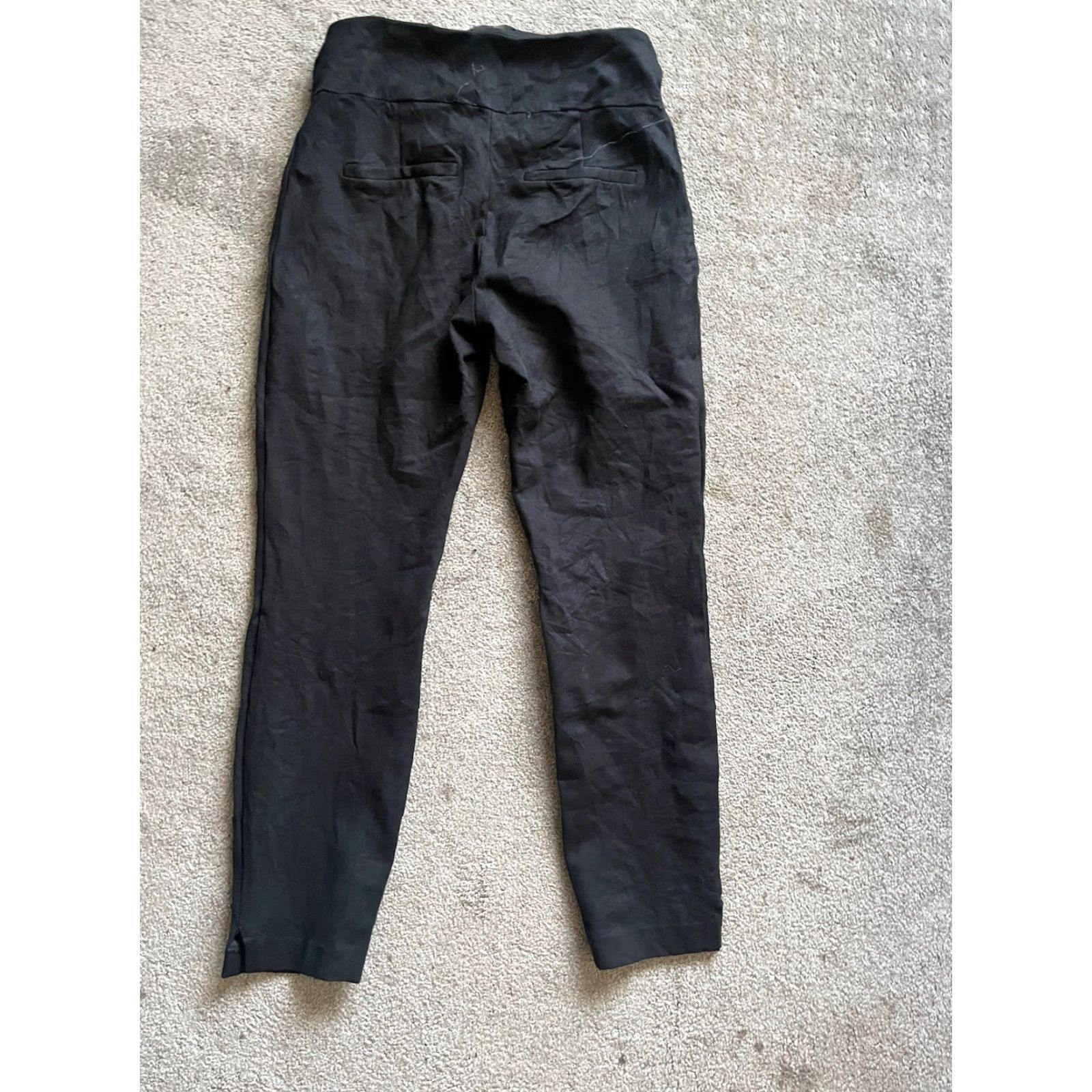 Express Express Women's Leggings Mid Rise Ankle Black Size S Stretch Activewear Tights Womens Size 28" / US 6 / IT 42 - 3 Thumbnail
