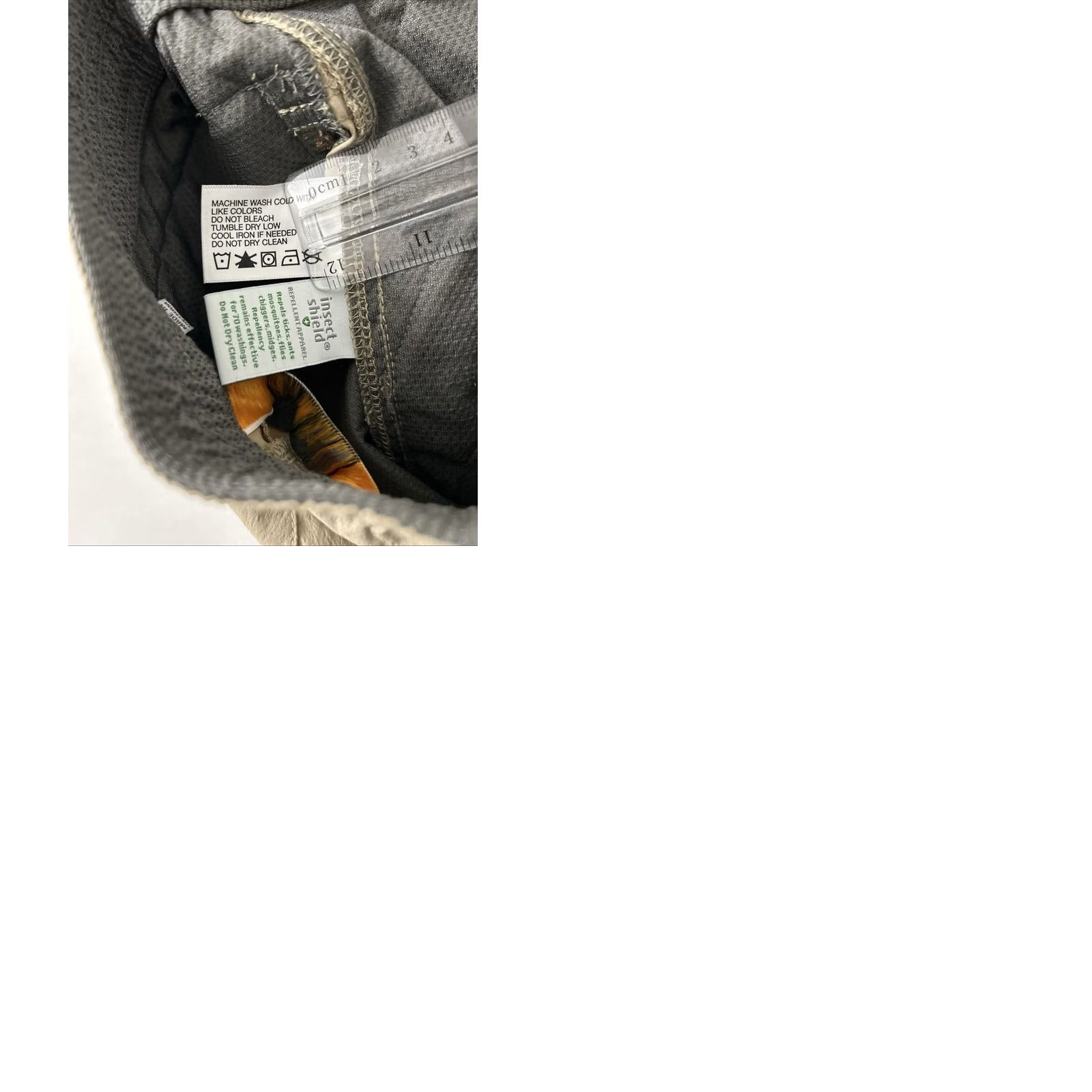 Orvis Orvis Pants Womens 4 30x31 Tan Insect Shield UPF 50 Hiking Khaki Nylon Spandex Pockets Straight Leg Size 27" / US 4 / IT 40 - 9 Thumbnail