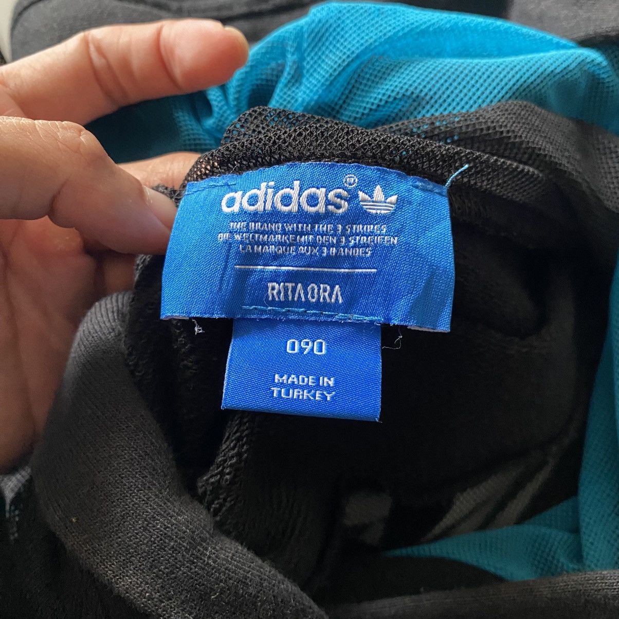 Adidas Rare Adidas Originals x Rita Ora 090 Mesh Panel Hoodie Size XL / US 12-14 / IT 48-50 - 7 Thumbnail