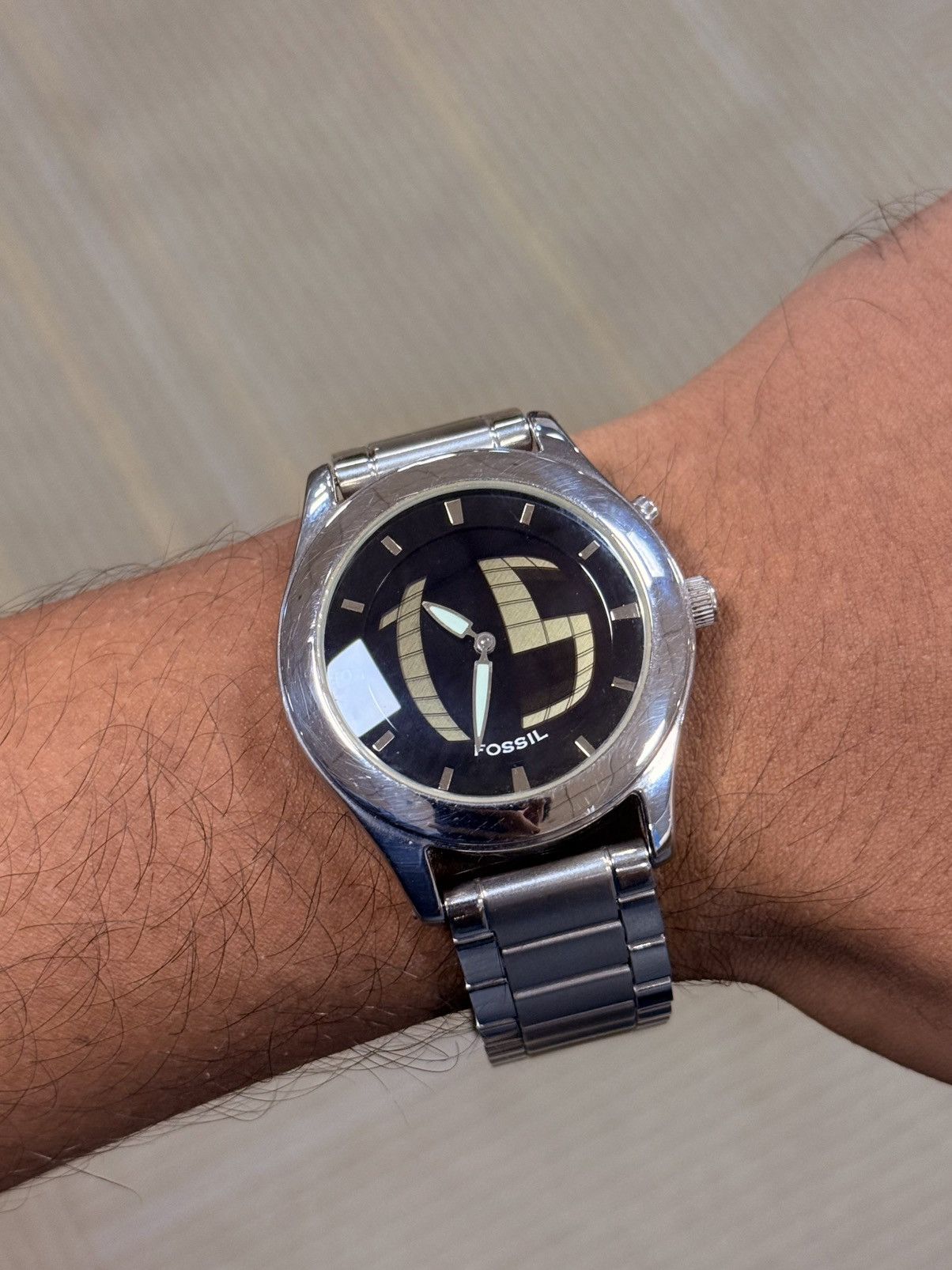 fossil big tic フォッシル JR-8761 Fossil FOSSIL BIG TIC(JR-8761)RED FRAME WATCH🔴 | Grailed