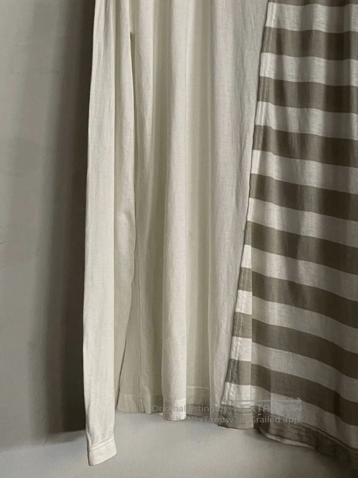Yohji Yamamoto Sz 3 Yohji Yamamoto Stripe Joint L/S Tee. Size US L / EU 52-54 / 3 - 5 Thumbnail