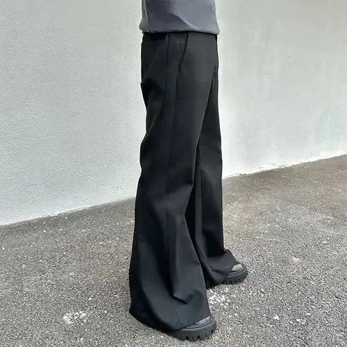 Japanese Brand × Vintage Harajuku Straight Embroidery Flate Pants Wide Leg Casual Size US 32 / EU 48 - 2 Thumbnail