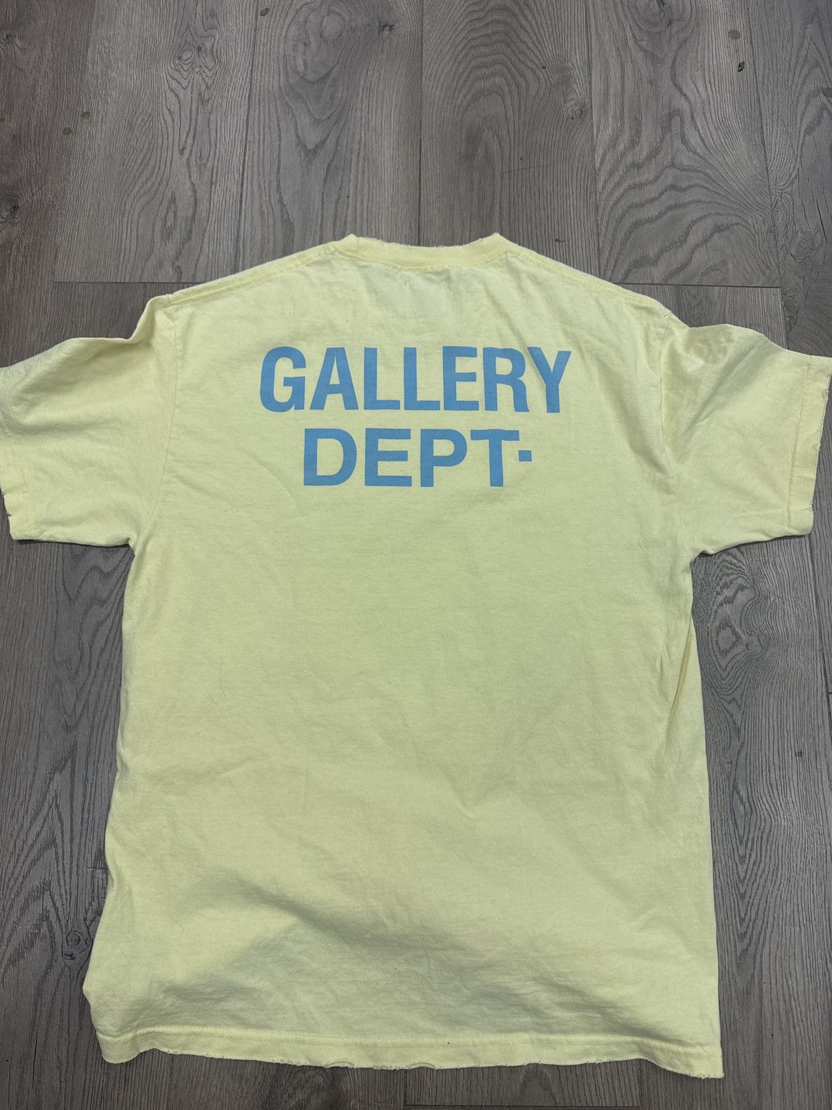 Gallery Dept. Gallery dept Palm Springs T shirt yellow size
