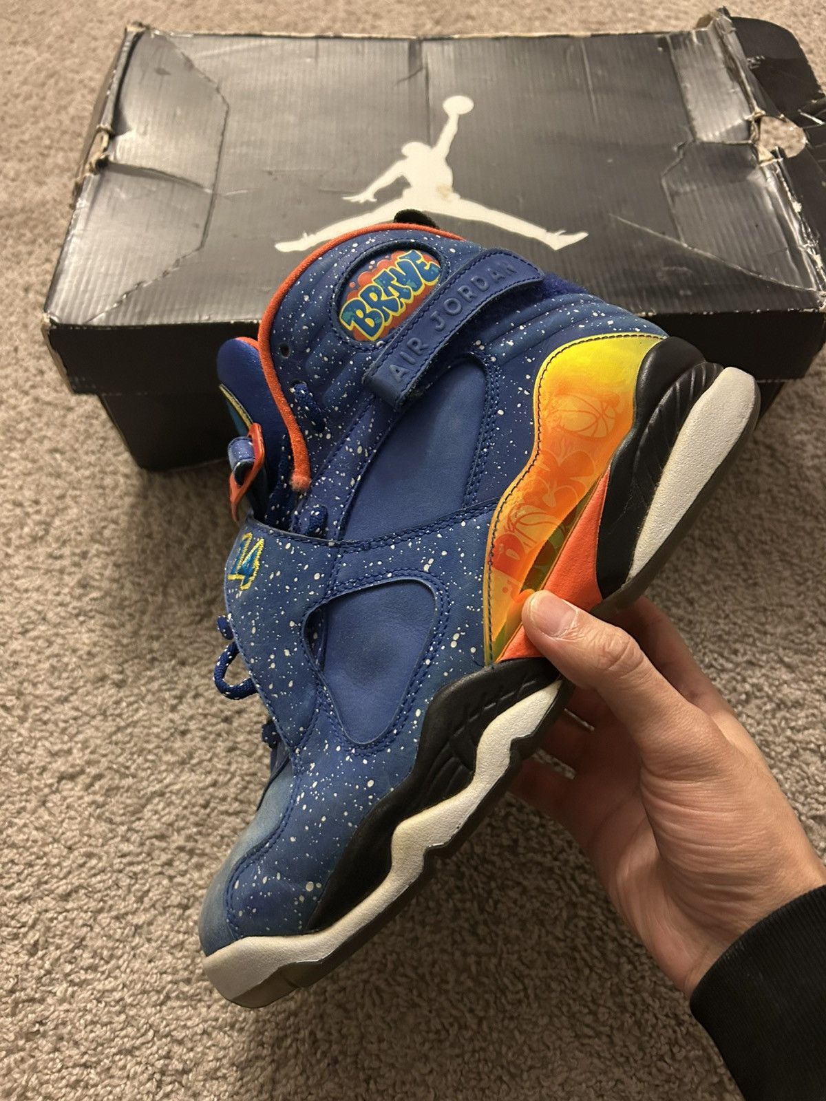 Jordan Brand Air Jordan Retro 8 Doernbecher Size 9 Size US 9 / EU 42 - 12 Thumbnail
