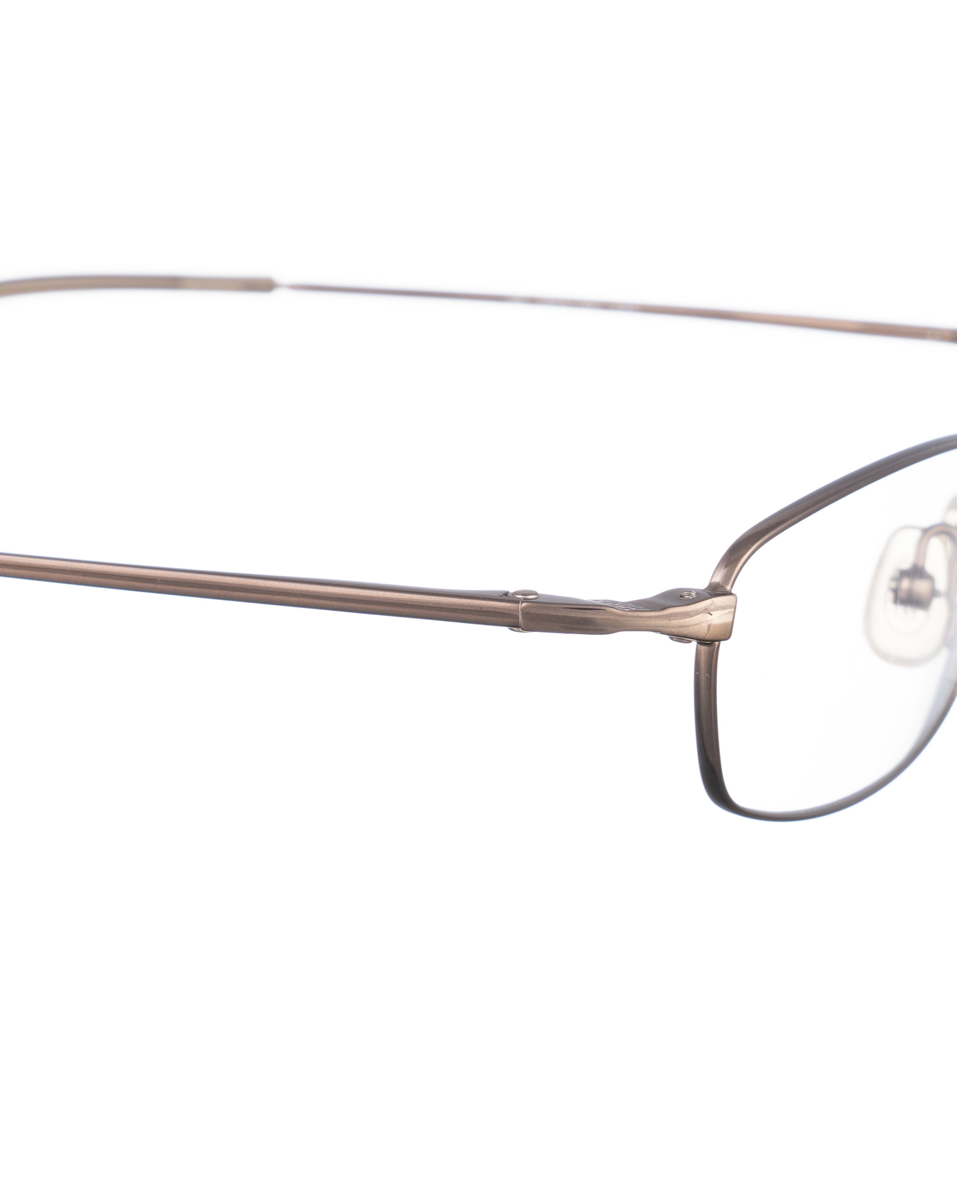 Polo Ralph Lauren Polo Ralph Lauren 00s Deep Brown Metallic Glasses Size ONE SIZE - 3 Thumbnail