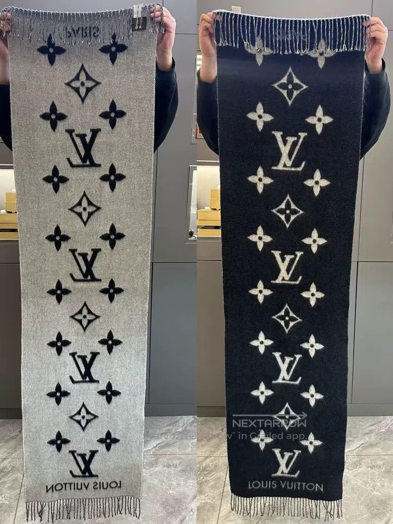 Louis Vuitton Louis Vuitton Black-and-grey color-block double-sided tass Size ONE SIZE - 1 Thumbnail