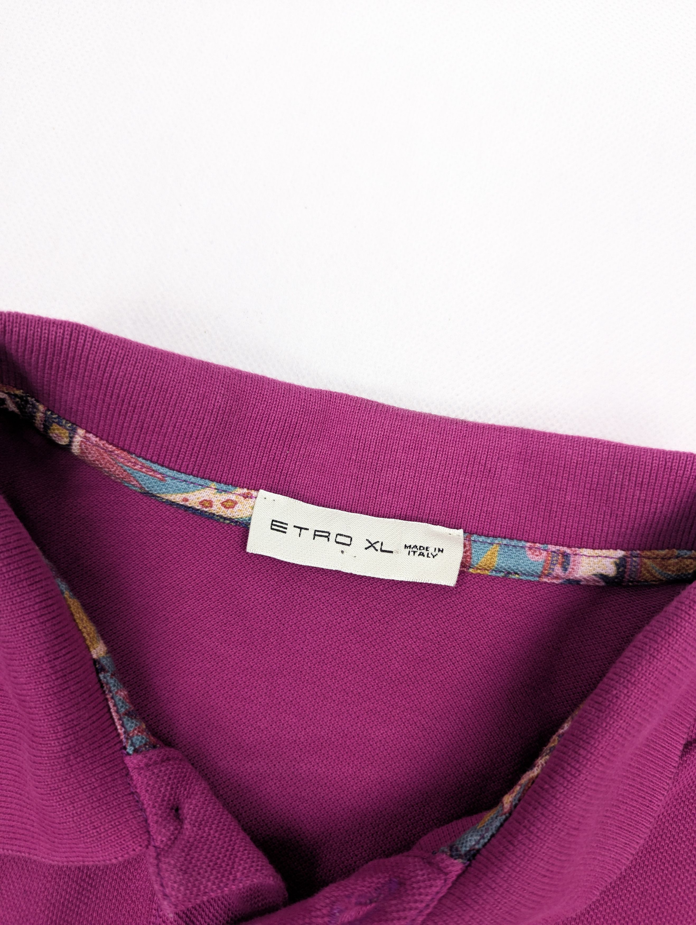Etro Etro pink polo shirt S Size US S / EU 44-46 / 1 - 3 Thumbnail