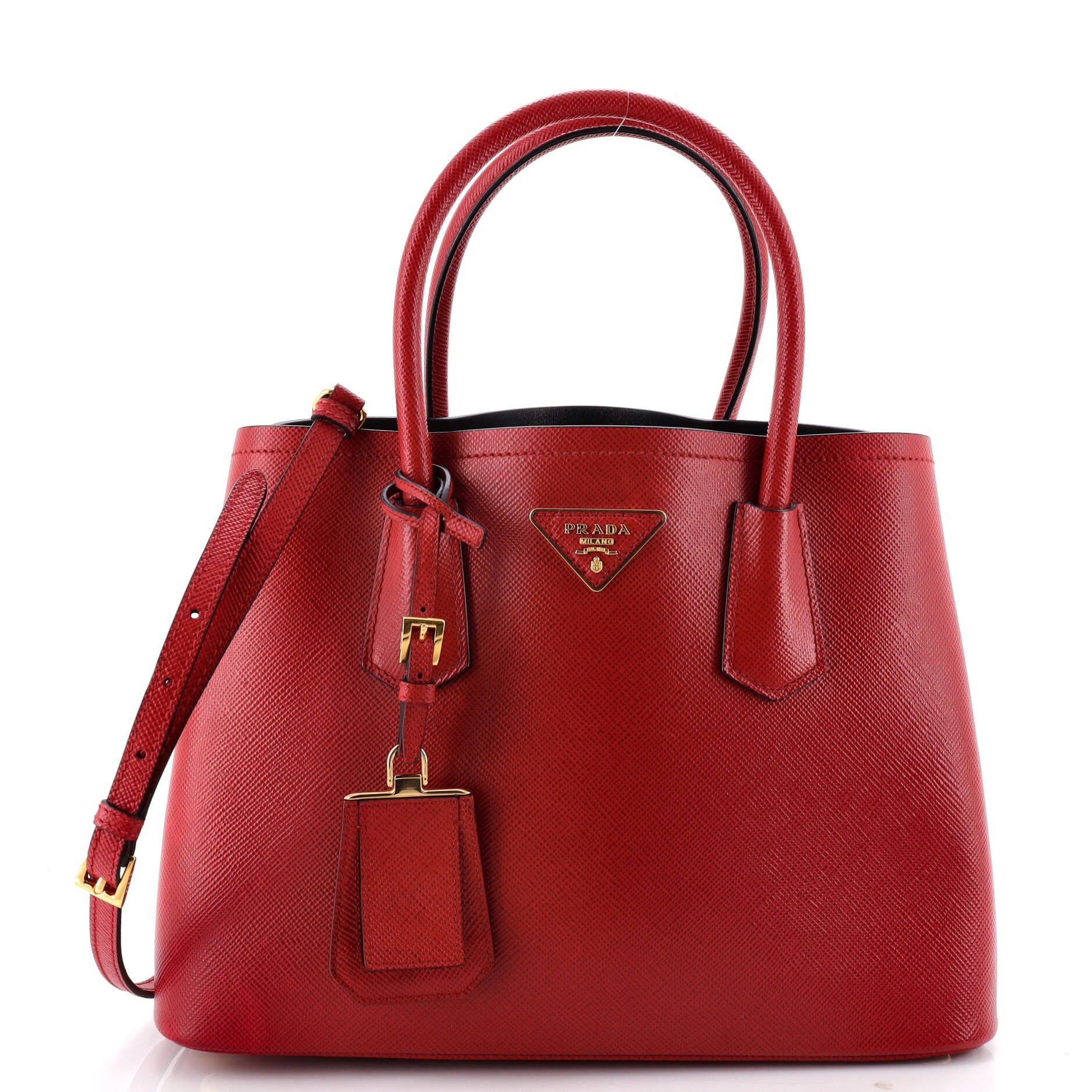 Prada Cuir Double Tote Size ONE SIZE - 1 Thumbnail
