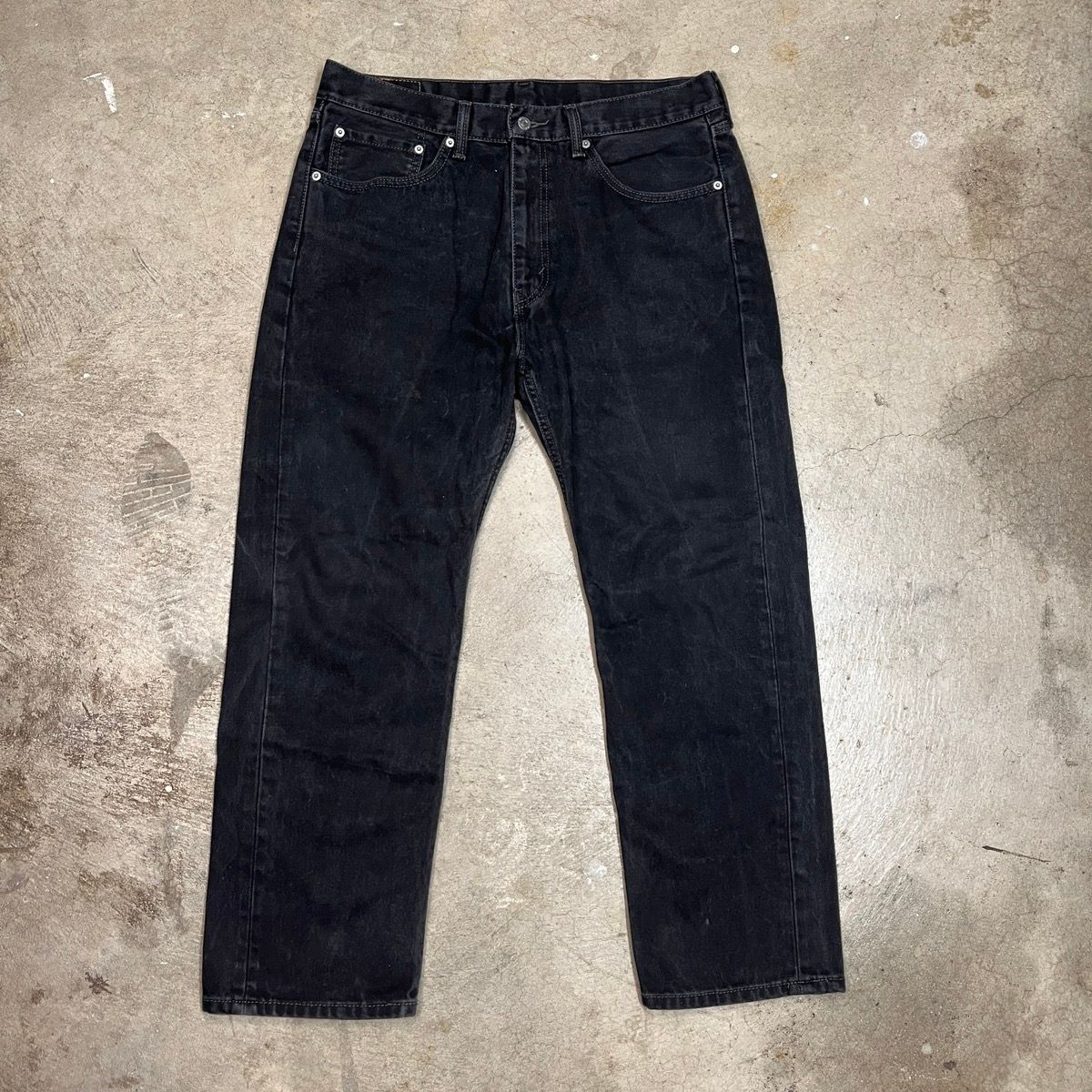 Vintage Levi’s 505 Black Jeans Size 36x30 Size US 36 / EU 52 - 1 Preview