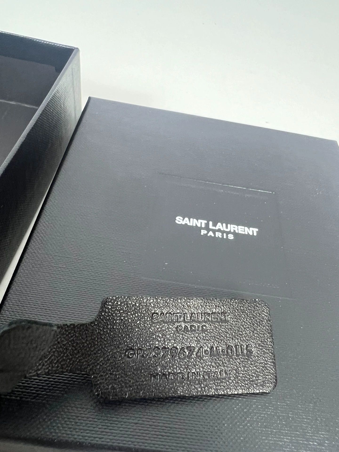 Saint Laurent Paris Saint Laurent SLP15ss cable knit leather M bracelet Size ONE SIZE - 5 Thumbnail