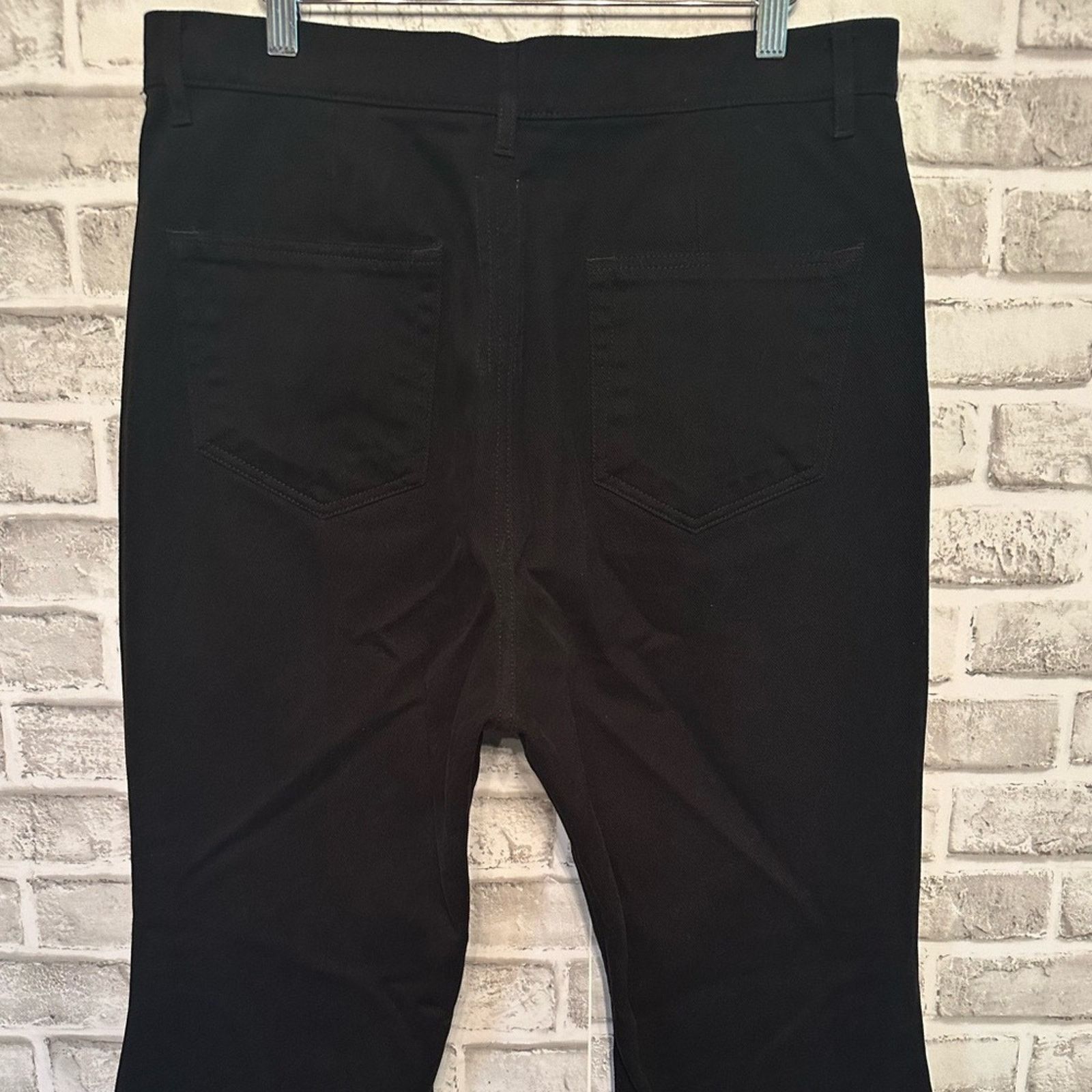 Rick Owens Bolan Strobe FW22 Flare Bootcut Pants size 34 Black Cotton Size US 34 / EU 50 - 7 Thumbnail