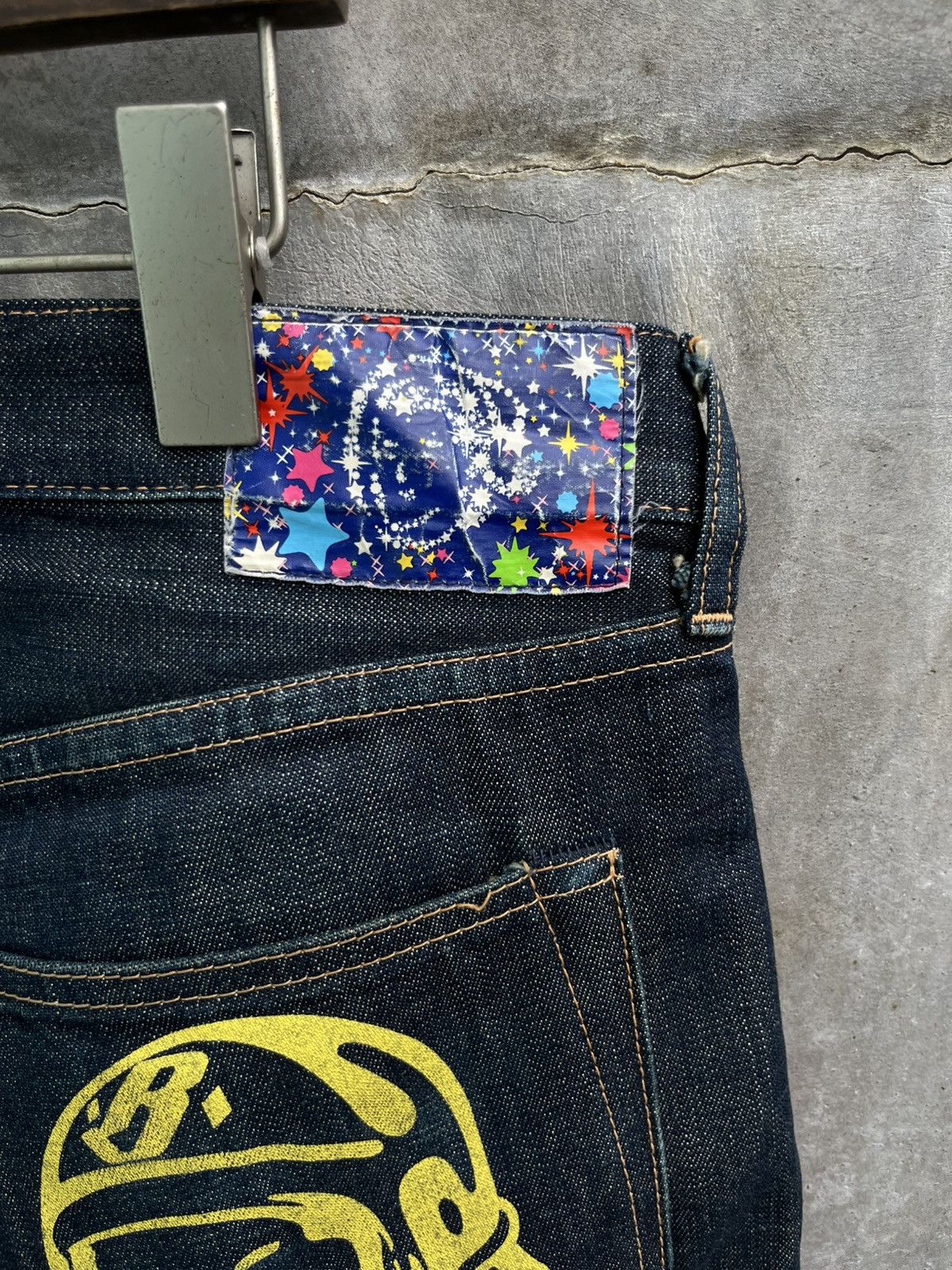 Billionaire Boys Club Running Dog Denim Jeans Size US 35 - 6 Thumbnail
