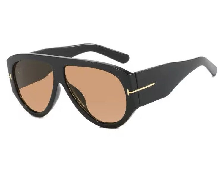 Electric Visual oversize wide leg stripe sunglasses Size ONE SIZE - 4 Thumbnail