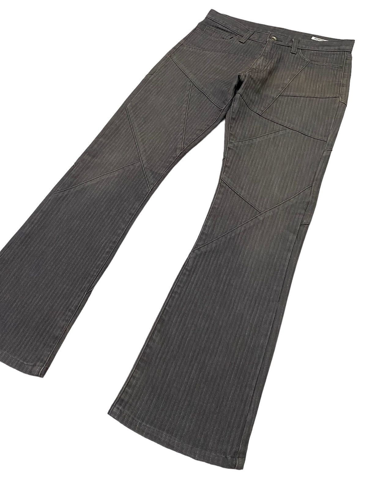 Japanese Brand × semanticdesign Semantic Design Flare Stretches Denim Pants Size US 30 / EU 46 - 23 Thumbnail