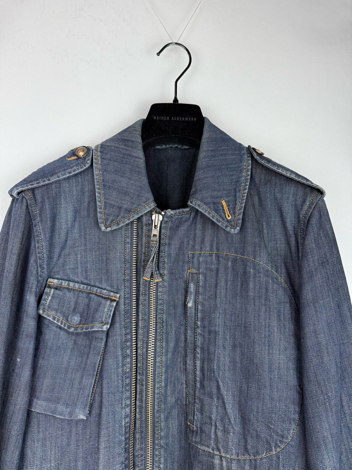 Maison Margiela Maison Martin Margiela 2010aw Archive Denim Half Coat Size US S / EU 44-46 / 1 - 3 Thumbnail