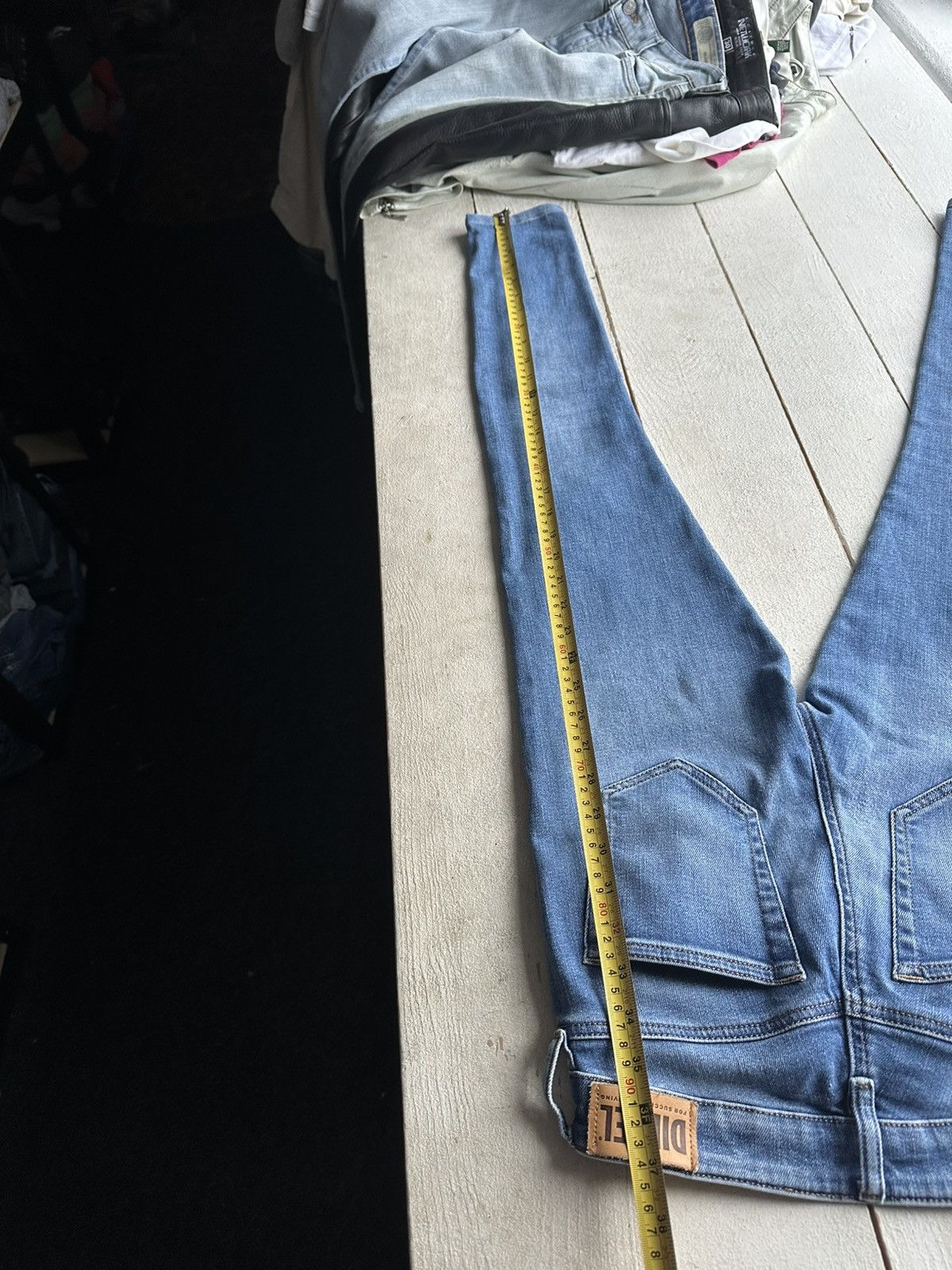 Diesel 🚨Gothic Diesel Regular Slim relax Flared Jeans Womens Size 25" / US 0 / IT 36 - 15 Thumbnail