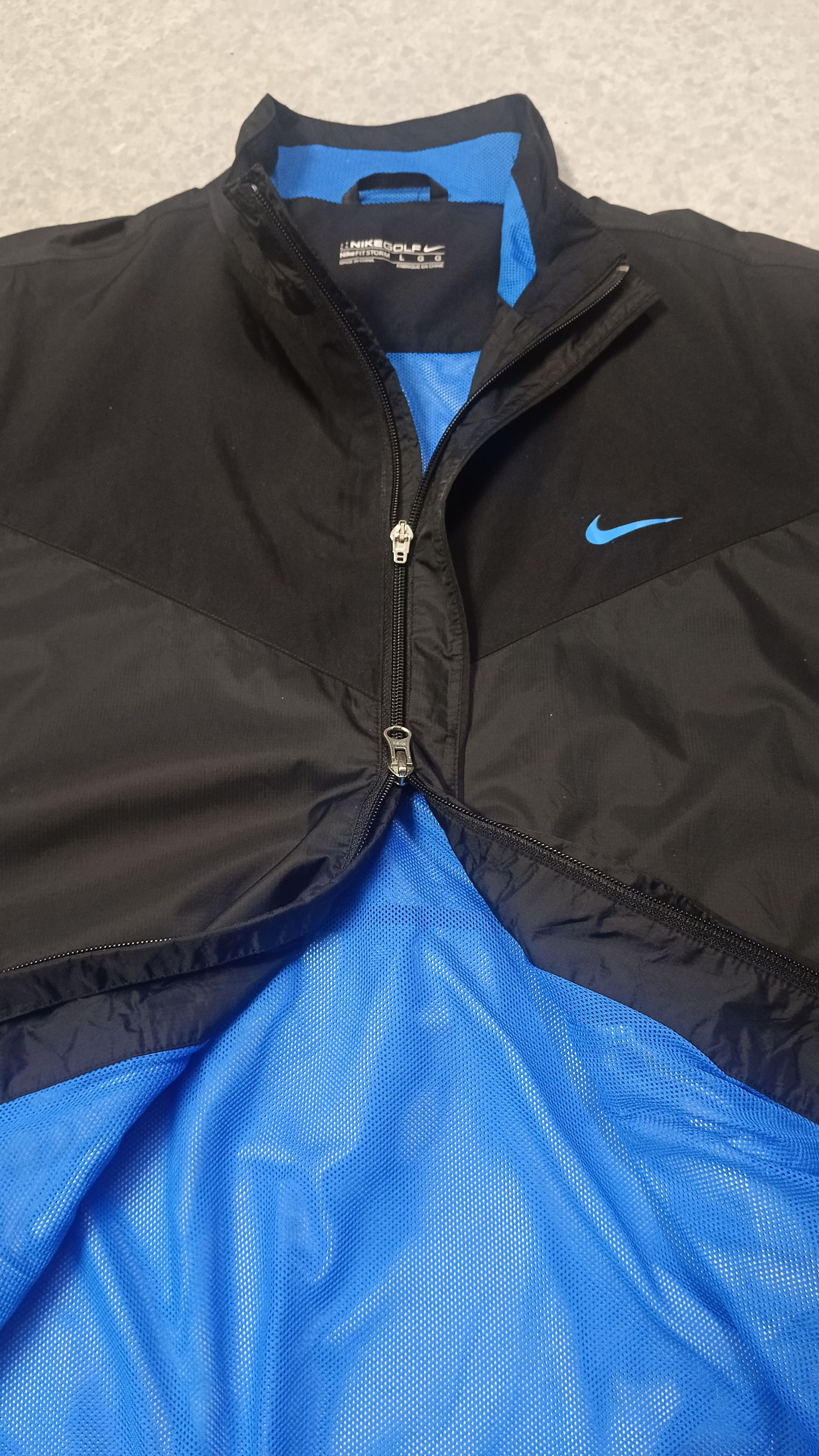 Nike Vintage Nike Golf Fit Storm Windbreaker Jacket Size US L / EU 52-54 / 3 - 6 Thumbnail
