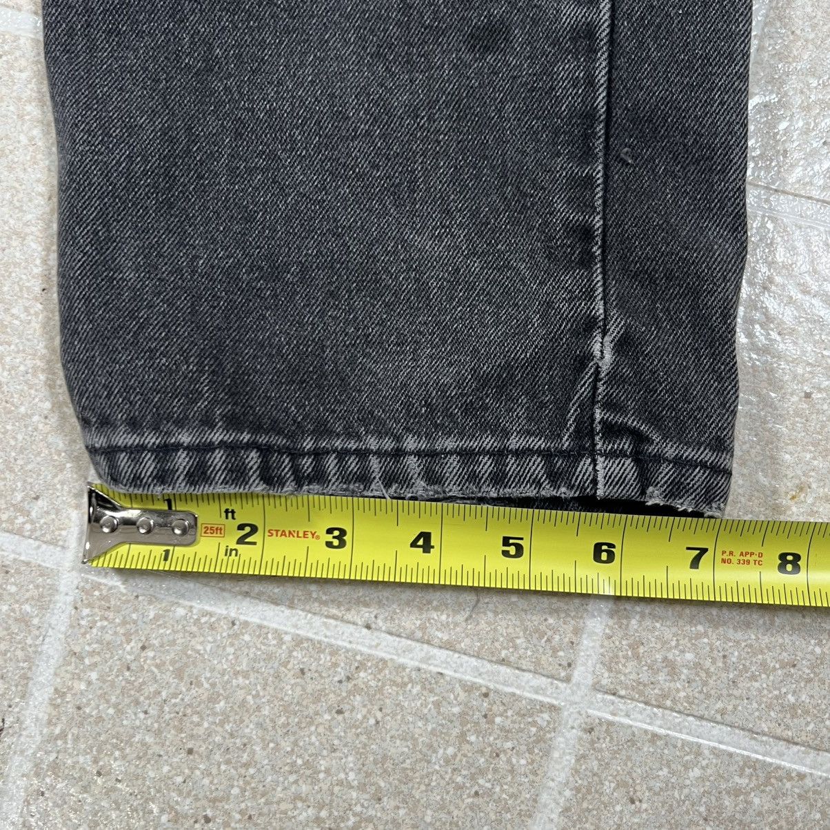 Levi's Vintage Levi’s 550 30x32 Black Orange Tab Jeans MADE IN USA Size US 30 / EU 46 - 18 Thumbnail