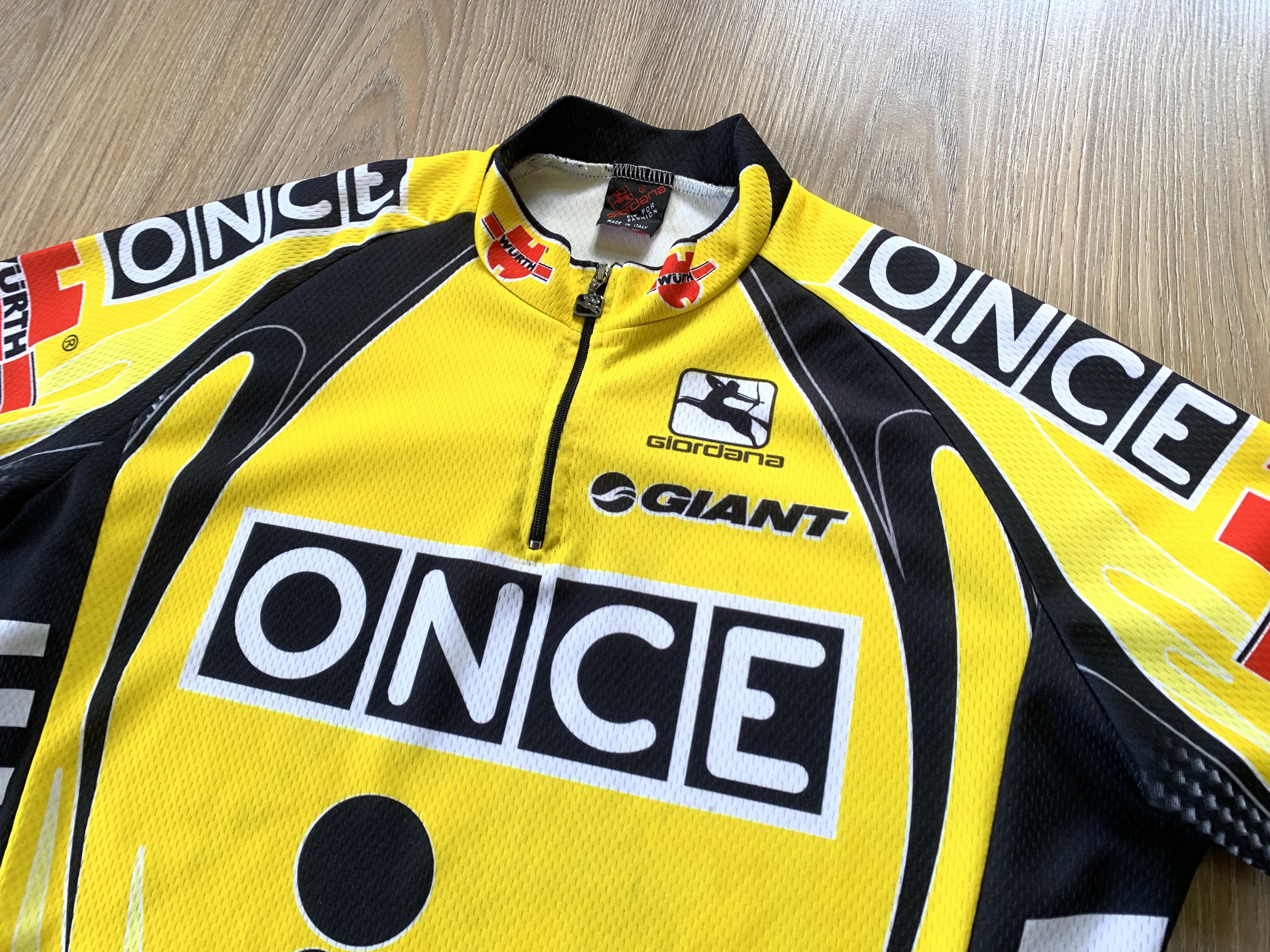 Giordano Giordana Vintage Italy Printed Cycling Jersey Size US M / EU 48-50 / 2 - 5 Thumbnail