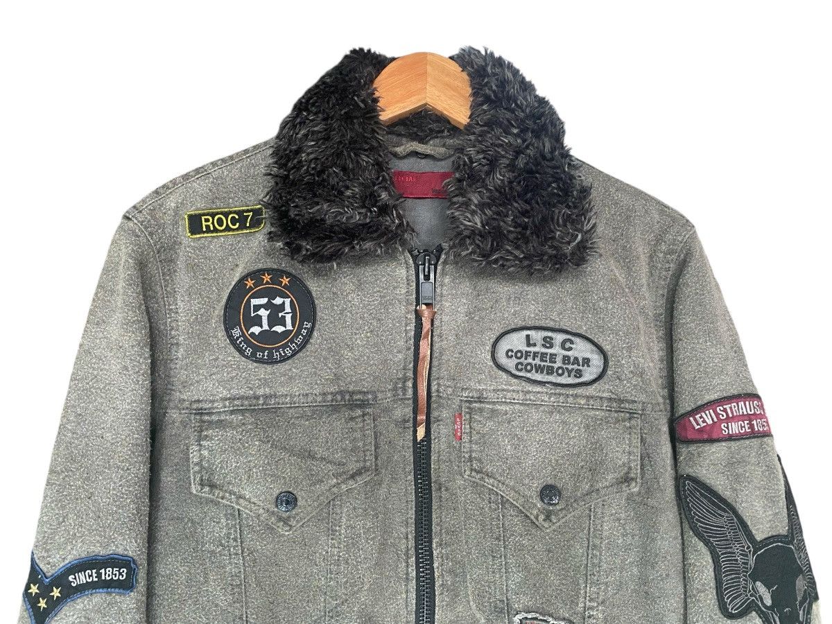 Levi's Vtg🔥LEVI’S RED TAB Patches Softneck Zipper Jacket (M) Size US M / EU 48-50 / 2 - 6 Thumbnail