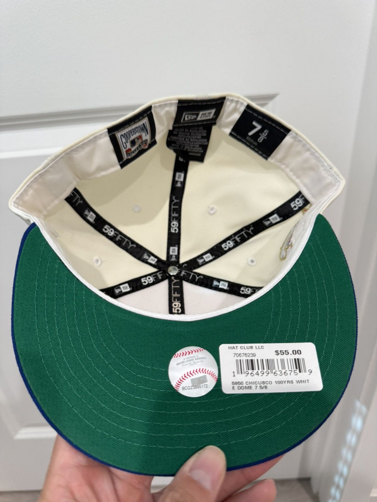 Hat Club Hat Club Chicago Cubs 100 Years Patch 5/8 Size ONE SIZE - 3 Thumbnail