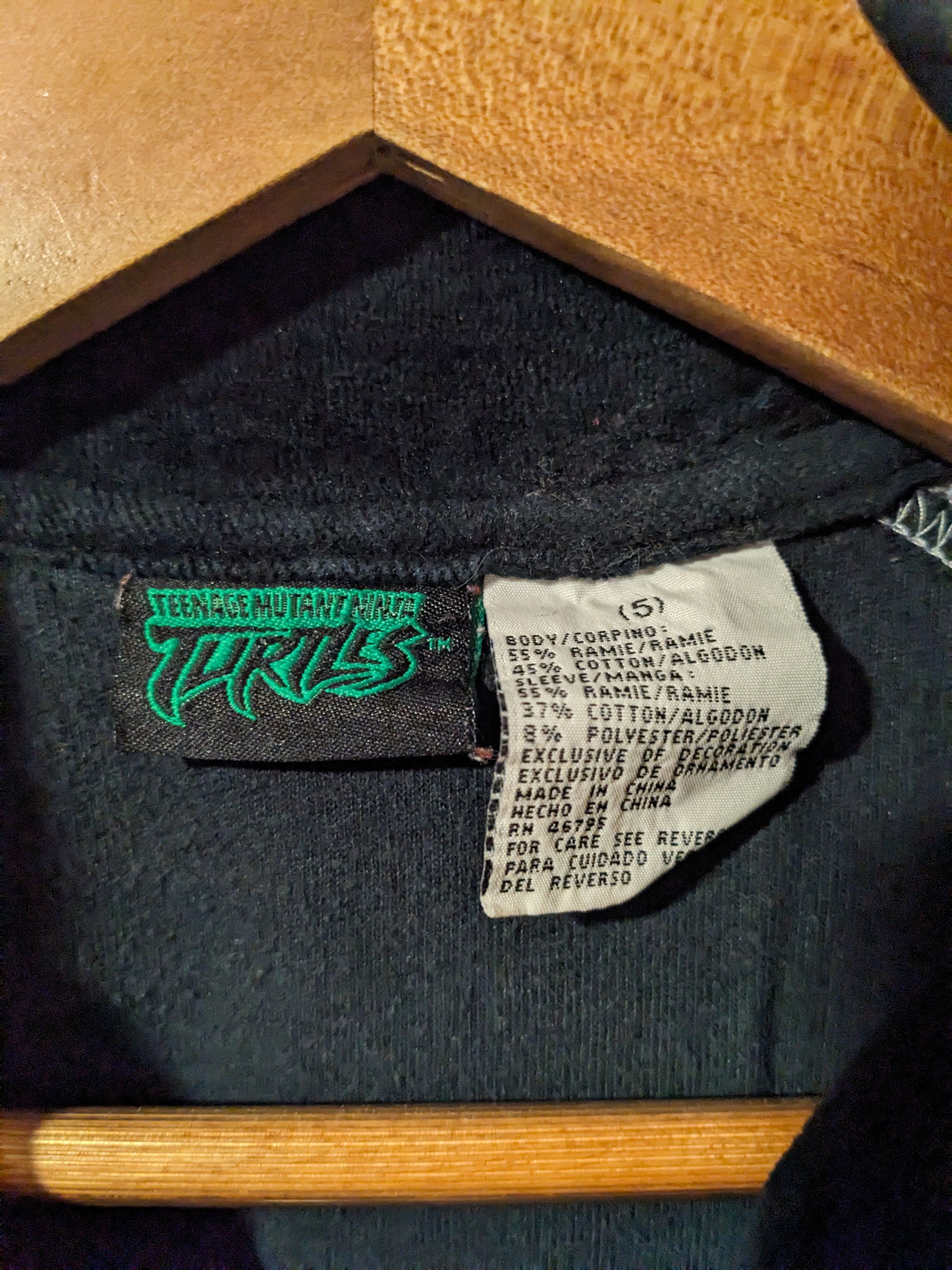 Cartoon Network × Vintage Vintage 2003 Teenage Mutant Ninja Turtles Size 5 Kids Hoodie Size US M / EU 48-50 / 2 - 5 Thumbnail