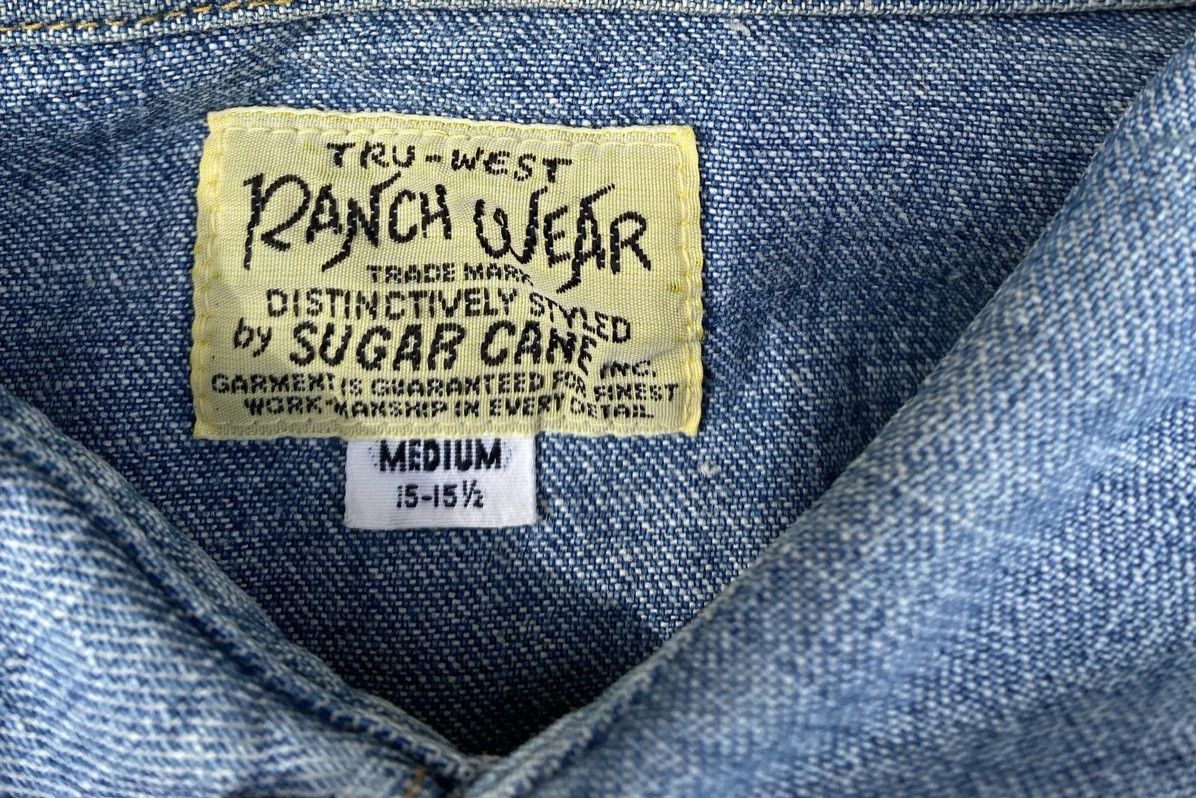 Sugar Cane × Toyo Enterprises Sugar Cane Ranch Wear Western Shirt Size US M / EU 48-50 / 2 - 3 Thumbnail