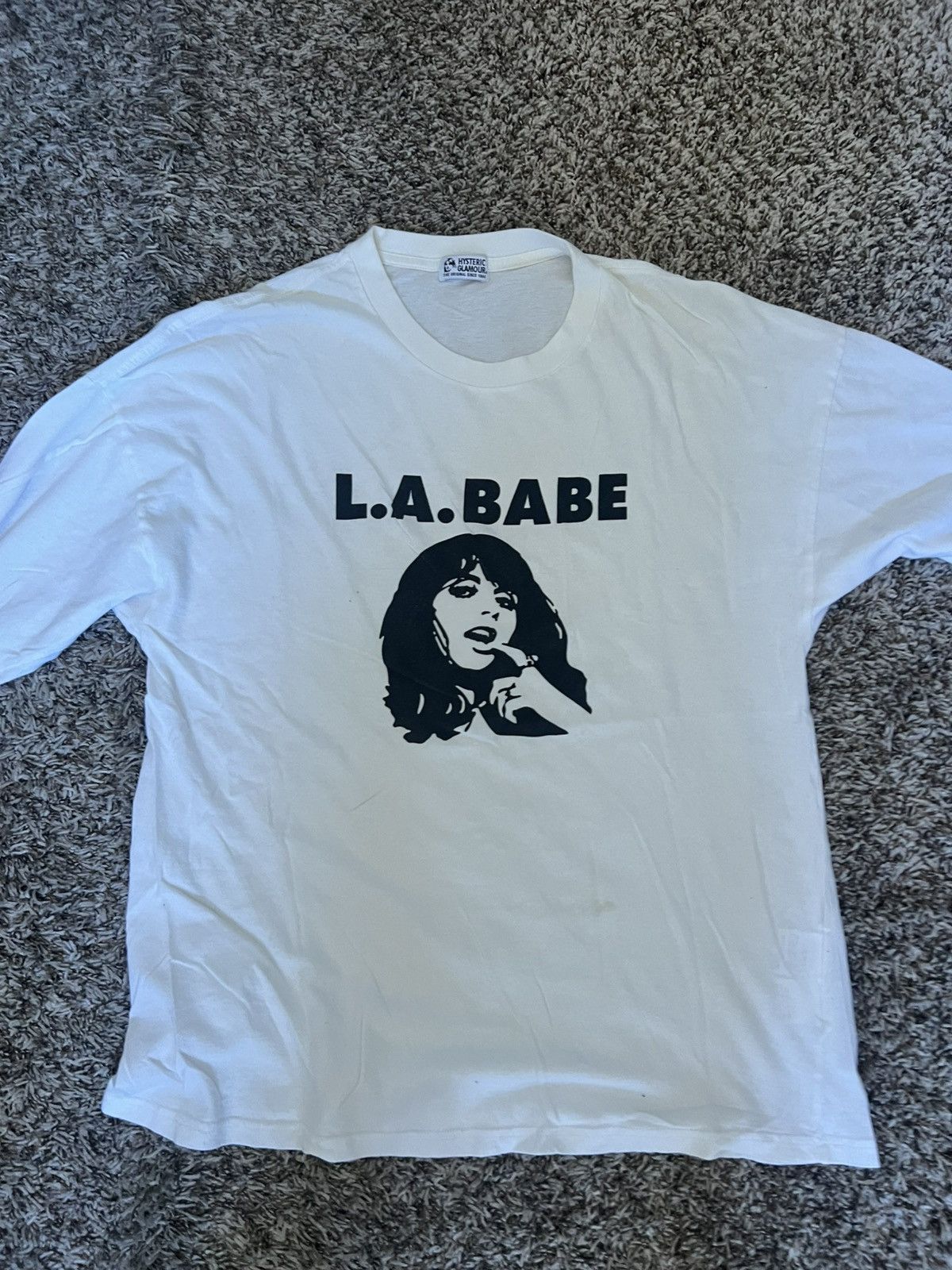 HYSTERIC GLAMOUR Tシャツ L.A. BABE Hysteric Glamour Hysteric Glamour LA Babe long sleeve | Grailed