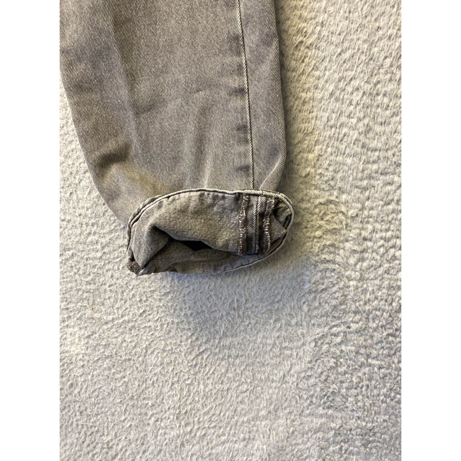 Levi's Levi's 501 Premium Jeans Men 31x30 Gray Straight Regular Button Fly /0384 Size US 31 - 5 Thumbnail
