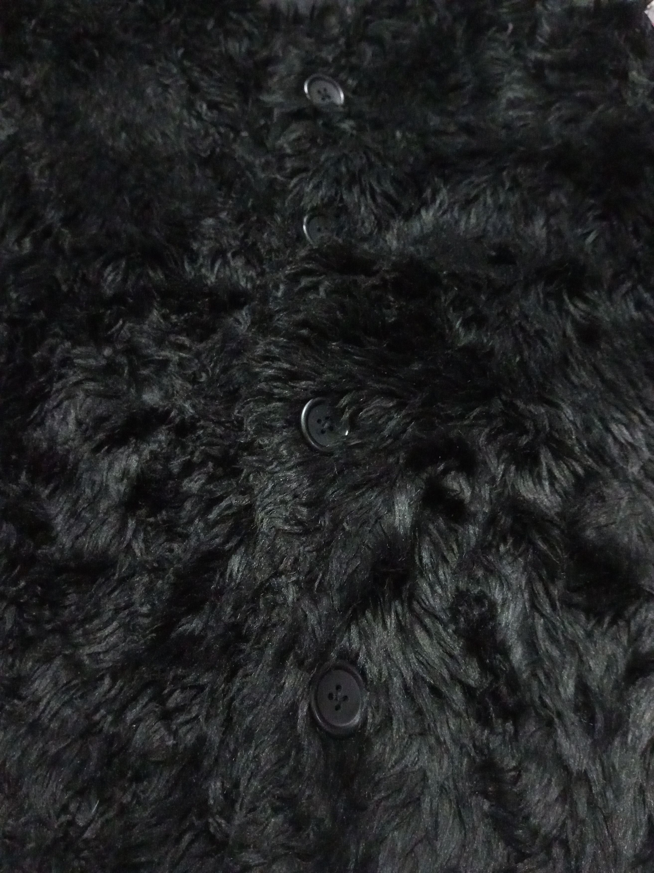 If Six Was Nine × Japanese Brand Fur Black long Mohair blazer Size US M / EU 48-50 / 2 - 4 Thumbnail