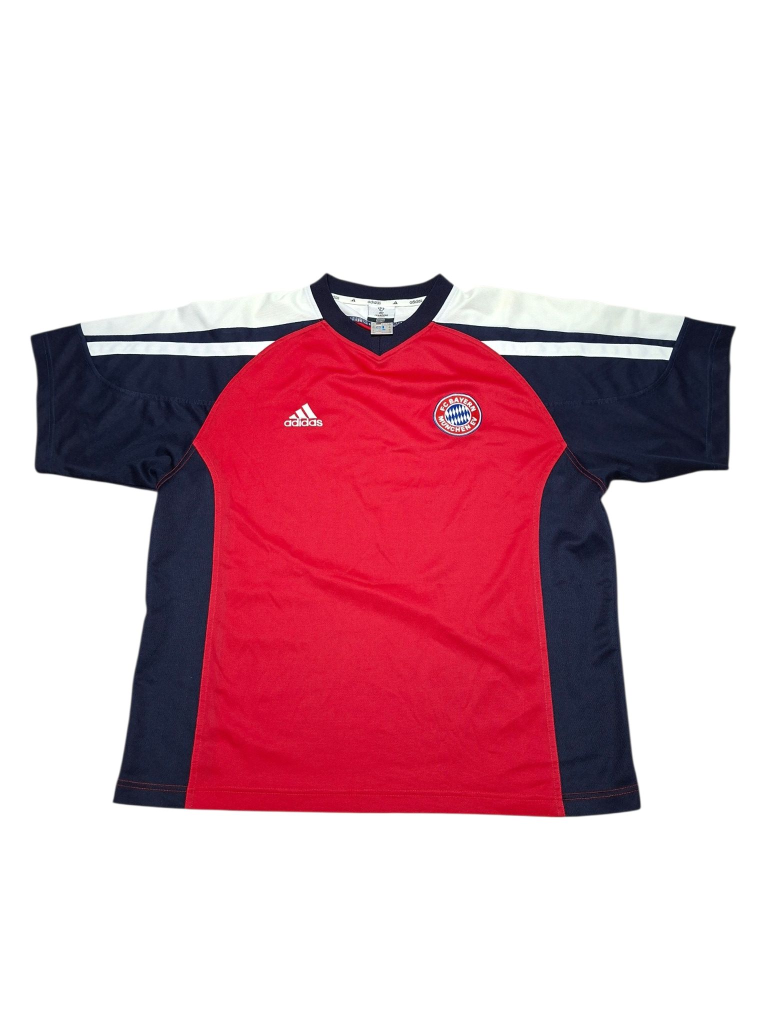 Adidas BAYERN MUNICH ADIDAS VINTAGE CHAMPIONS LEAGUE SOCCER JERSEY Size US XL / EU 56 / 4 - 1 Thumbnail