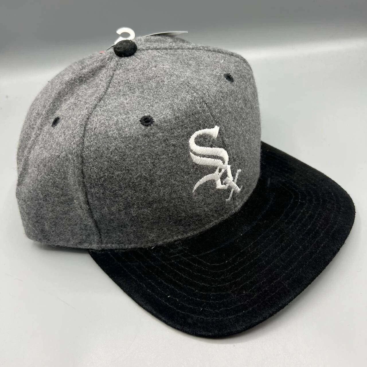 Twins Enterprise Inc. × Vintage Chicago White Sox Hat Men Wool Suede Strap Back Cap New Size ONE SIZE - 6 Thumbnail