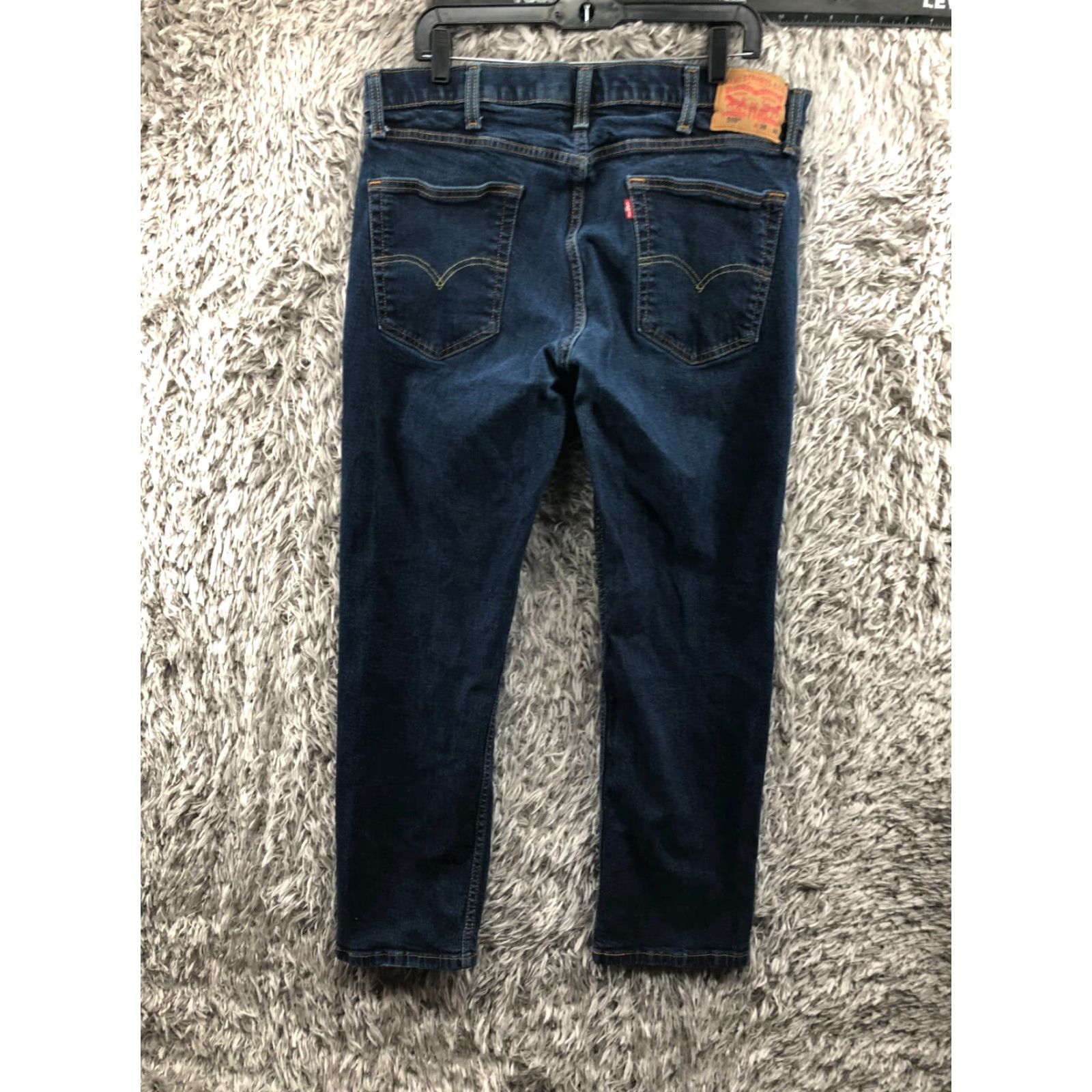 Levi's Levi's 559 Straight Jeans Denim Blue 38x30 Mens Regular Mid Rise 5-Pocket Belt Loops Distressed No Vintage No Size US 38 / EU 54 - 5 Thumbnail