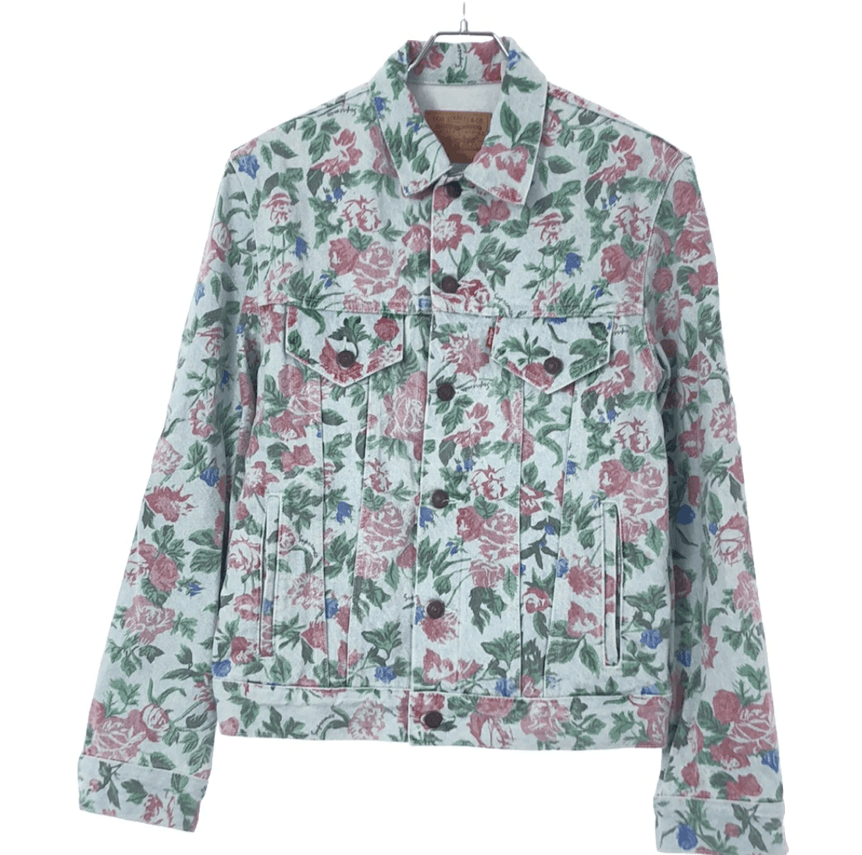 Levi's × Supreme Supreme Levis 16SS Roses Trucker Jacket