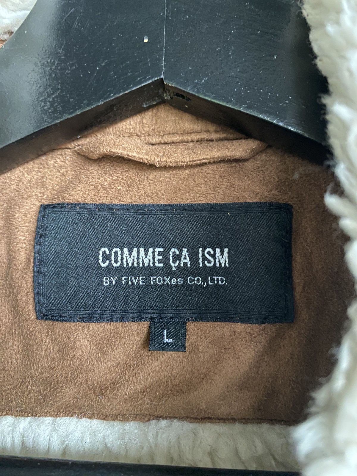 Comme Ca Ism Comme Ca Ism Faux Shearling Vest – Brown Sherpa Lined Size US M / EU 48-50 / 2 - 9 Thumbnail