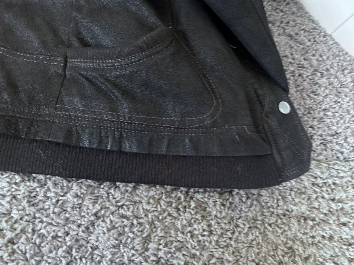 Danier Woman’s snap button genuine leather insulated coat Size L / US 10 / IT 46 - 2 Thumbnail
