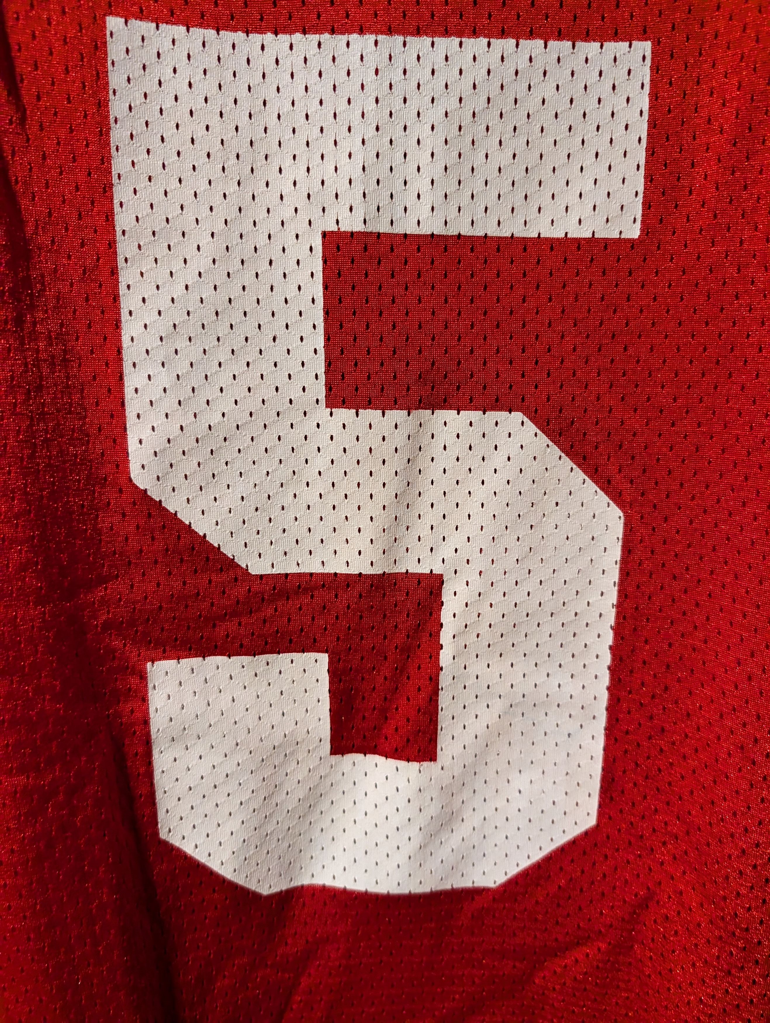 NCAA Adidas Nebraska Cornhuskers Football Jersey #5 NCAA Huskers Size US XL / EU 56 / 4 - 2 Thumbnail