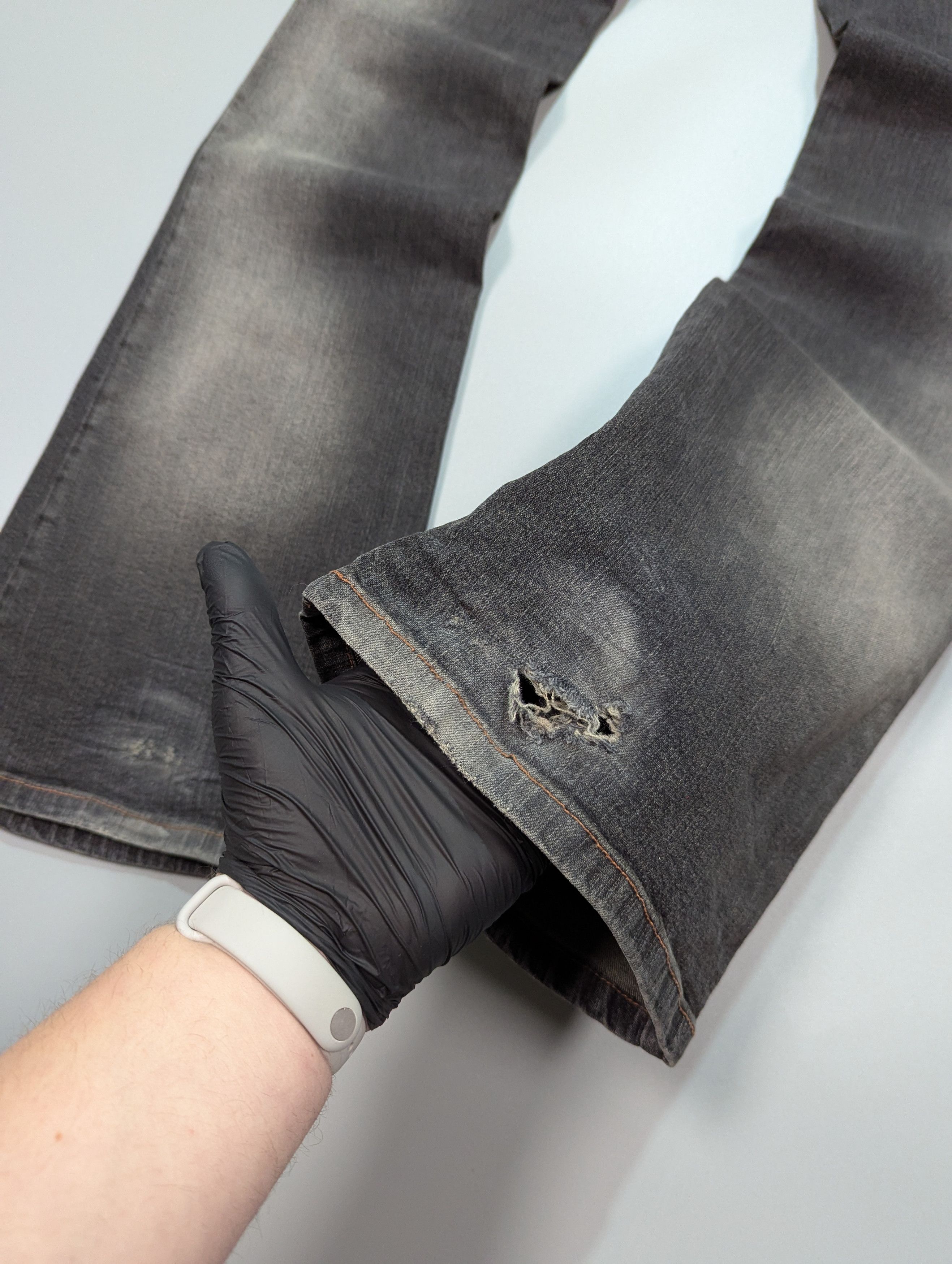 Miss Sixty × Vintage MISS SIXTY Style TOMMY VTG Women's Distressed Flared Jeans Size 29" - 11 Thumbnail
