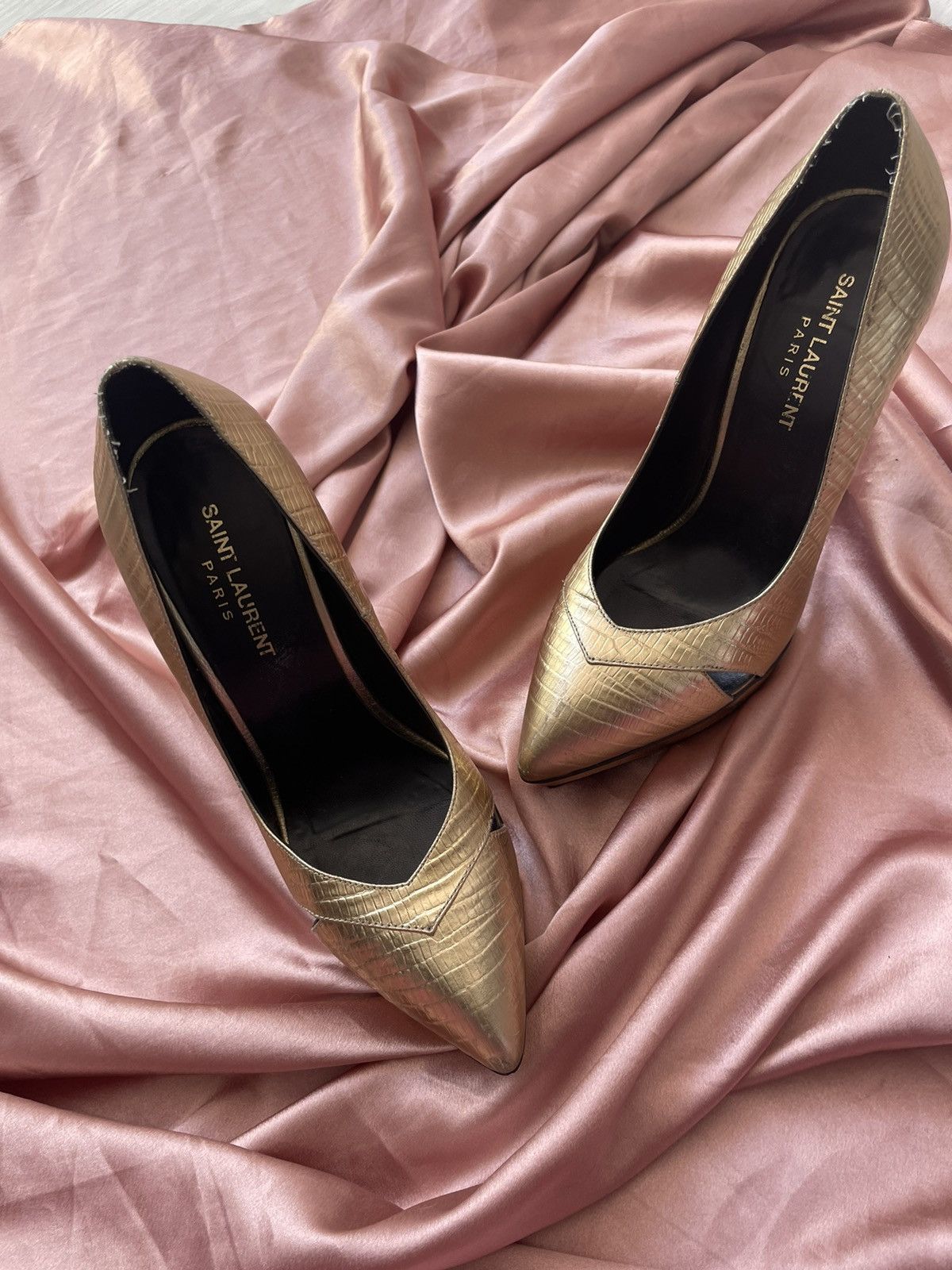 Yves Saint Laurent Saint Laurent heels Size US 8 / IT 38 - 12 Thumbnail