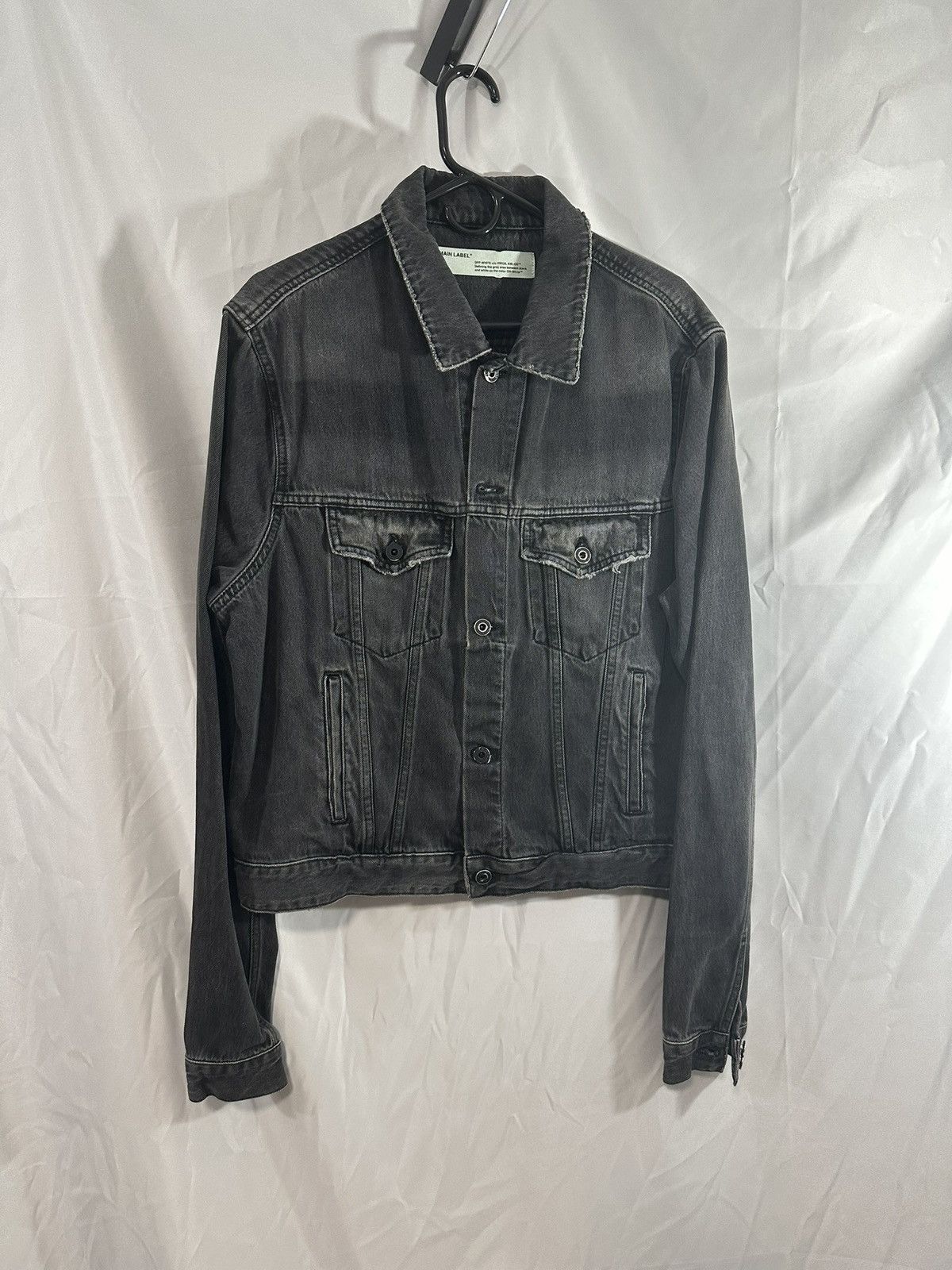 Off-White Off Whote Denim Jacket Impression Size US L / EU 52-54 / 3 - 1 Thumbnail