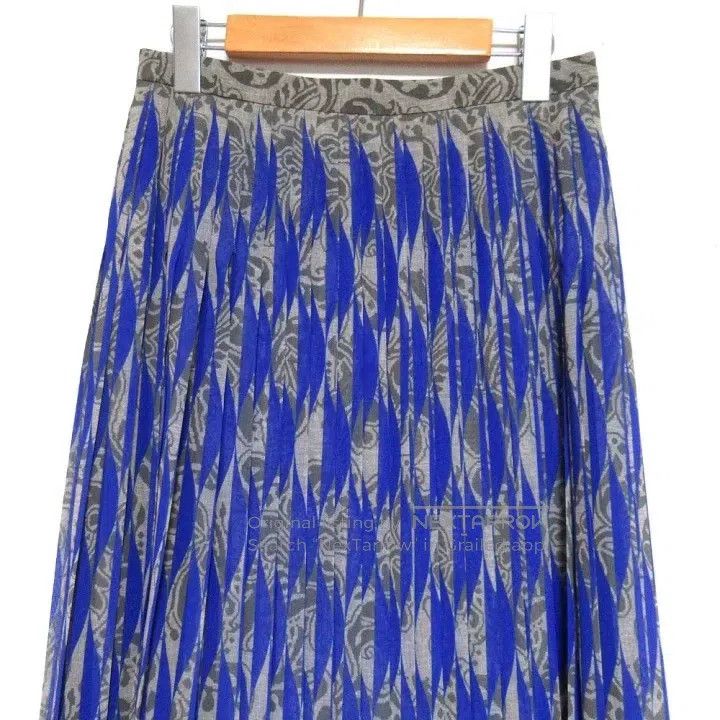 Dries Van Noten Dries Van Noten Printed Ruched Midi Skirt Size 33" - 3 Thumbnail