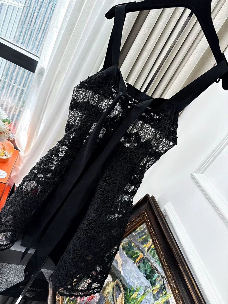 Chanel Chanel 25s spring and summer show black hollow three-dimen Size XS / US 0-2 / IT 36-38 - 5 Thumbnail