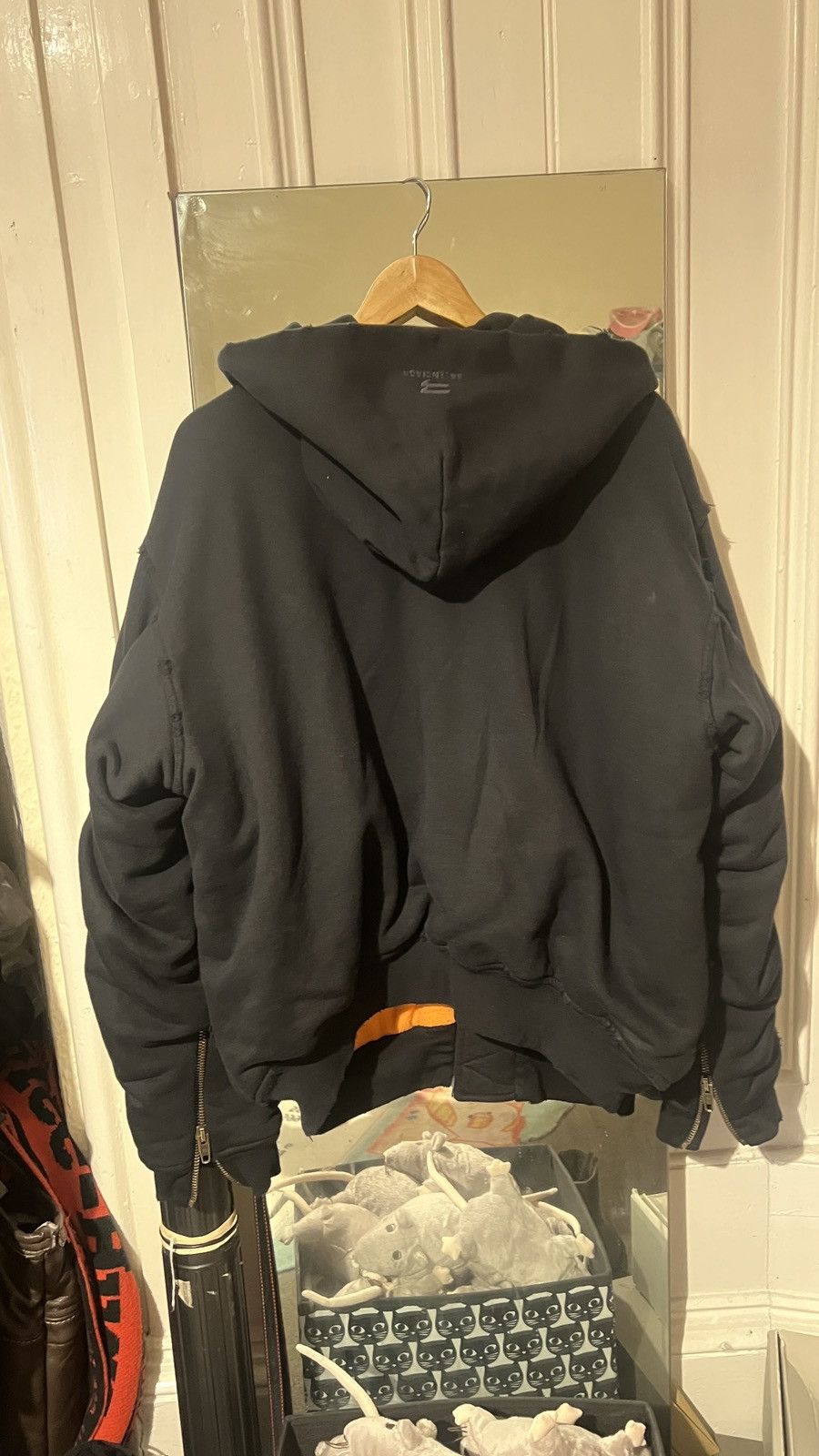 Balenciaga Balenciaga hoodie bomber jacket Size US XS / EU 42 / 0 - 5 Thumbnail