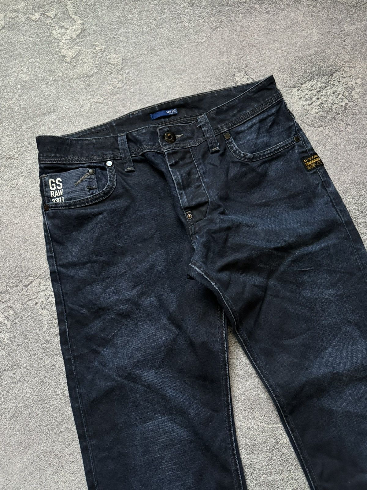 G-Star G star raw 32/32 denim pant trouser Jean chino distressed Size US 32 / EU 48 - 9 Thumbnail