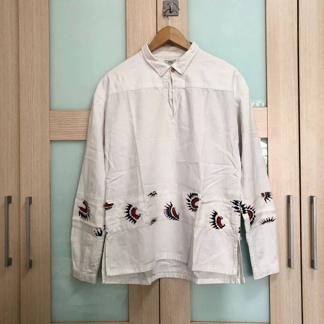 Visvim visvim 16SS KERCHIEF BORDER CHAMBRAY Size US M / EU 48-50 / 2 - 1 Thumbnail