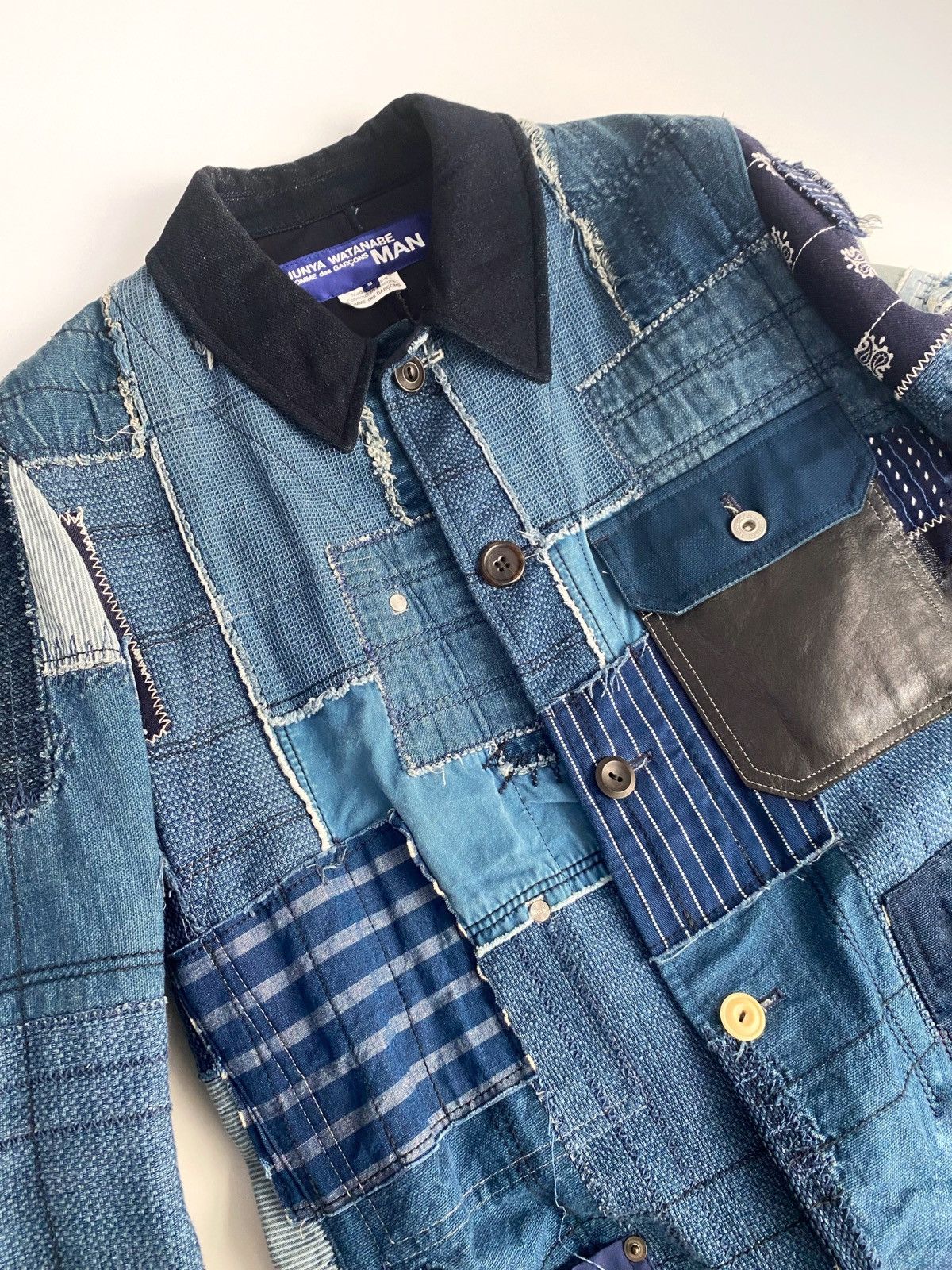 Comme des Garcons × Junya Watanabe Junya Watanabe boro patchwork coat Size US S / EU 44-46 / 1 - 3 Thumbnail