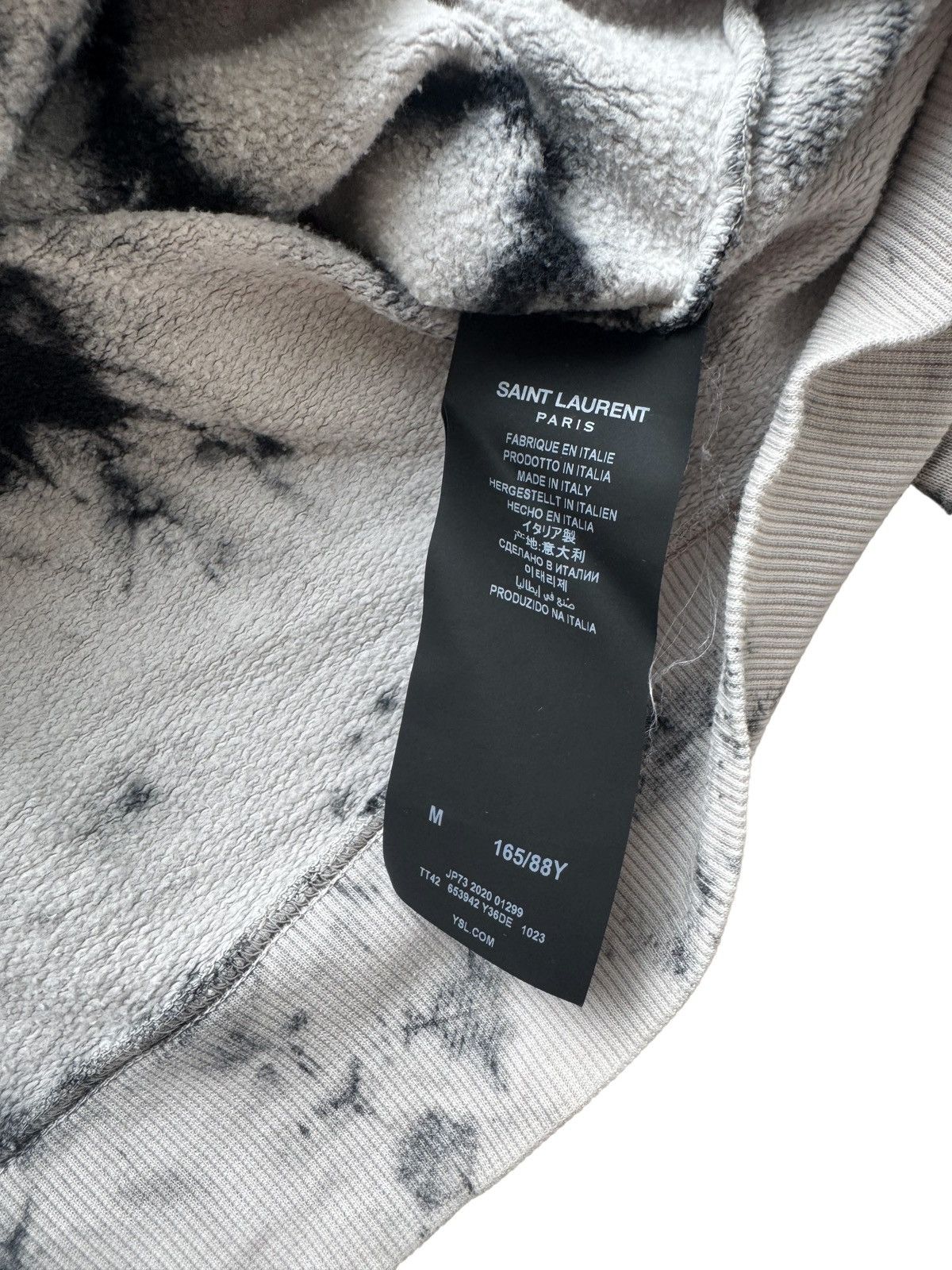 Saint Laurent Paris Saint Laurent SS21 Marble Size US M / EU 48-50 / 2 - 5 Thumbnail