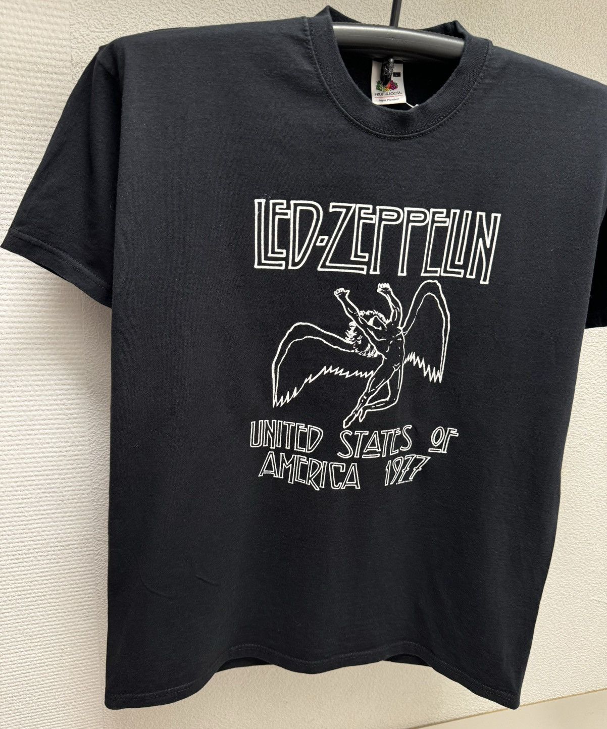Led Zeppelin Led Zeppelin vintage black t-shirt L-Xl sz 2000th single Size US L / EU 52-54 / 3 - 3 Thumbnail